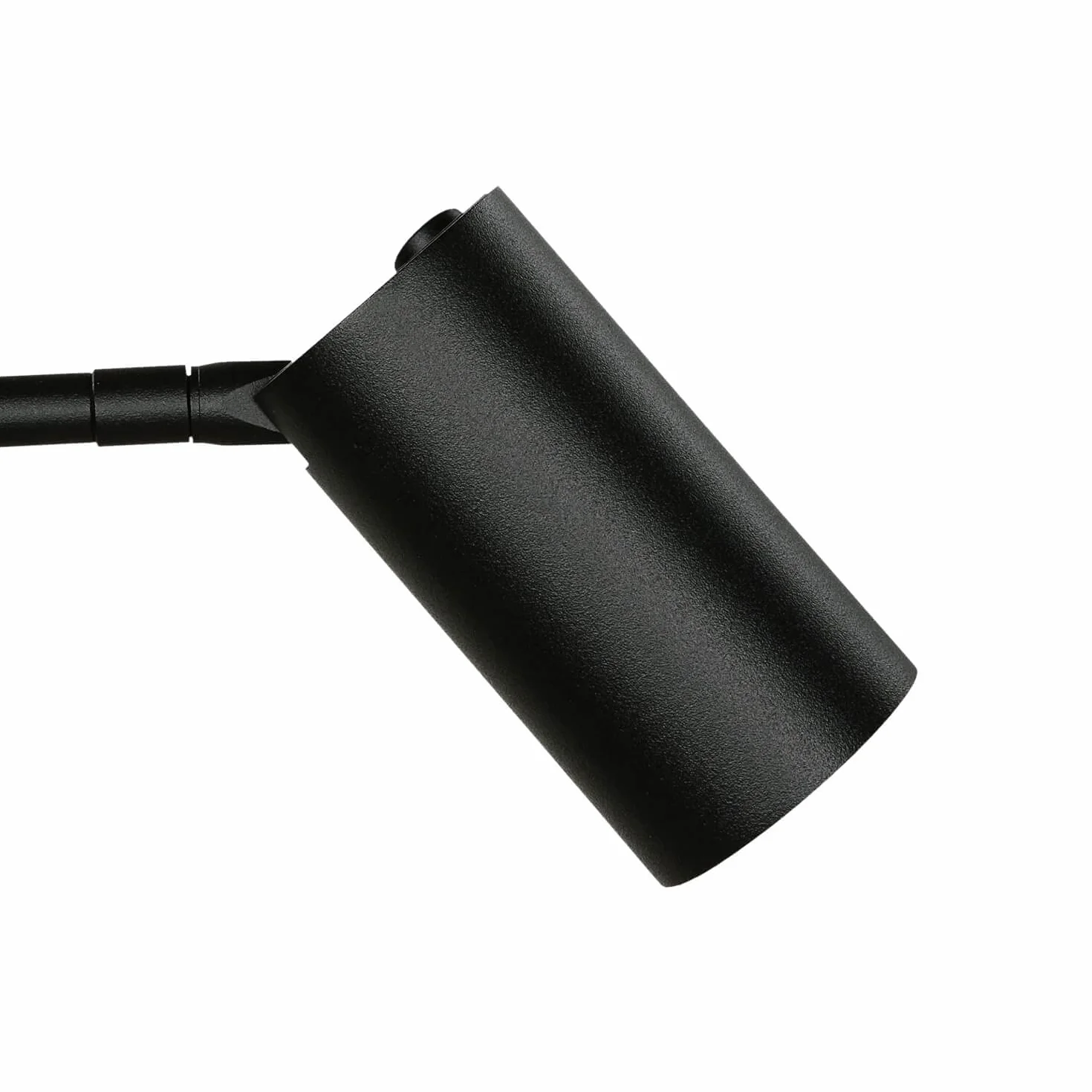Mała lampa podłogowa czarne złoto, reflektor, obrotowa, przełącznik kablowy, stylowa, GU10, mała, 126 cm, wąska, lampka do czytania, salon, sypialnia, lampa podłogowa