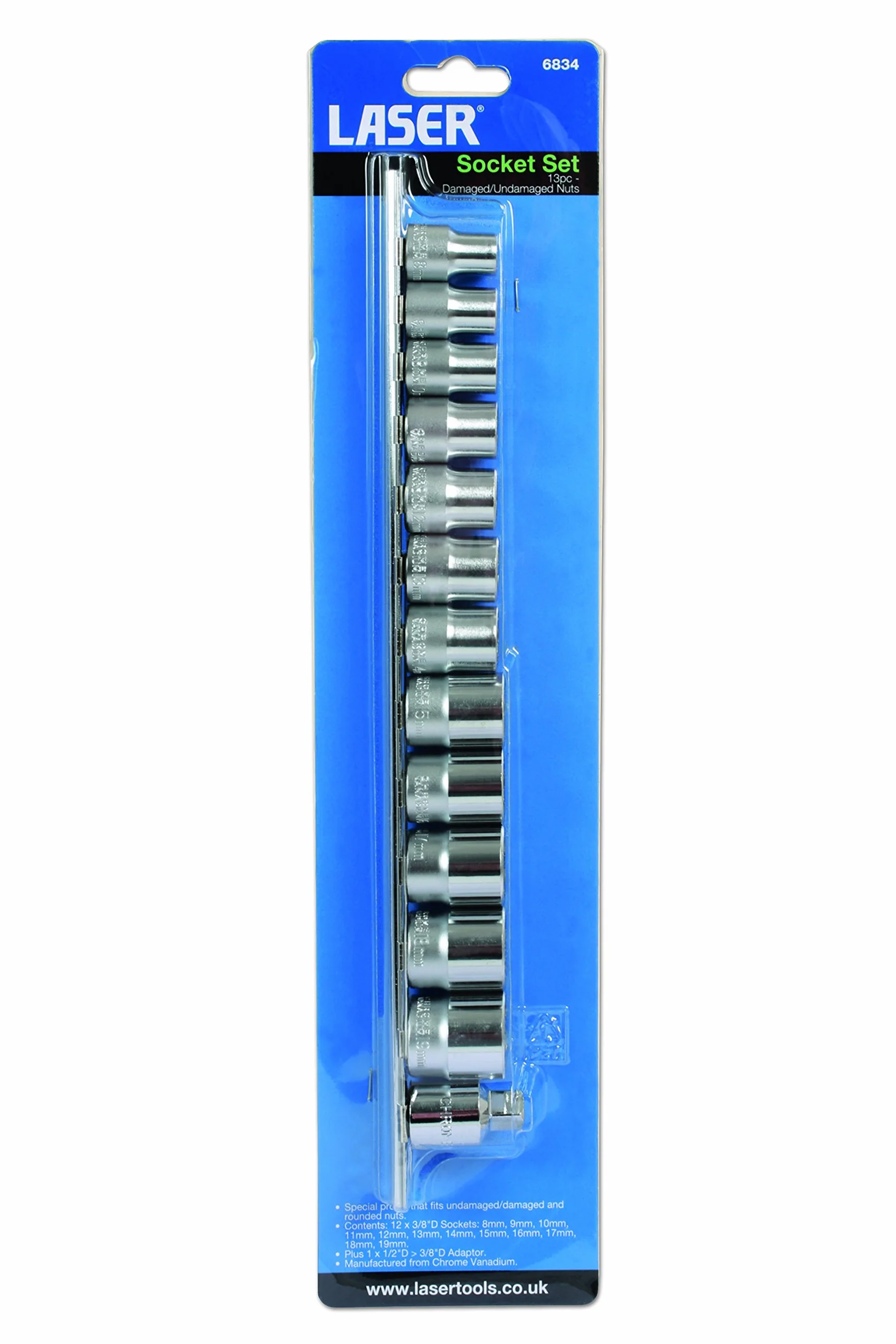 Laser 0683 zestaw szczypiec 6''/150 mm 3 szt