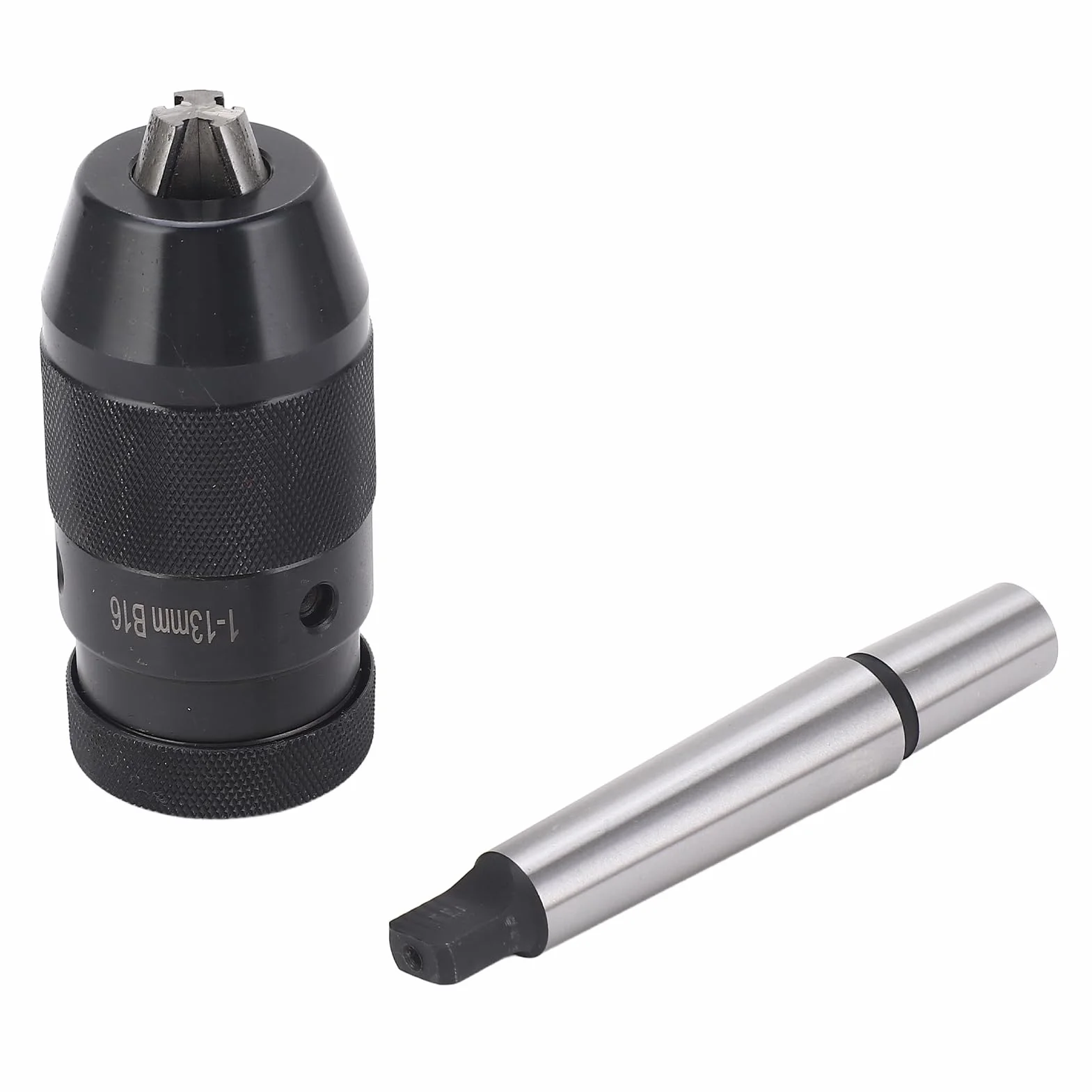 Samozaciskowe wiertło Chuck B16 High Carbon Steel 1 do 13 mm z drążkiem przedłużającym MT2 do tokarek i wiertarek