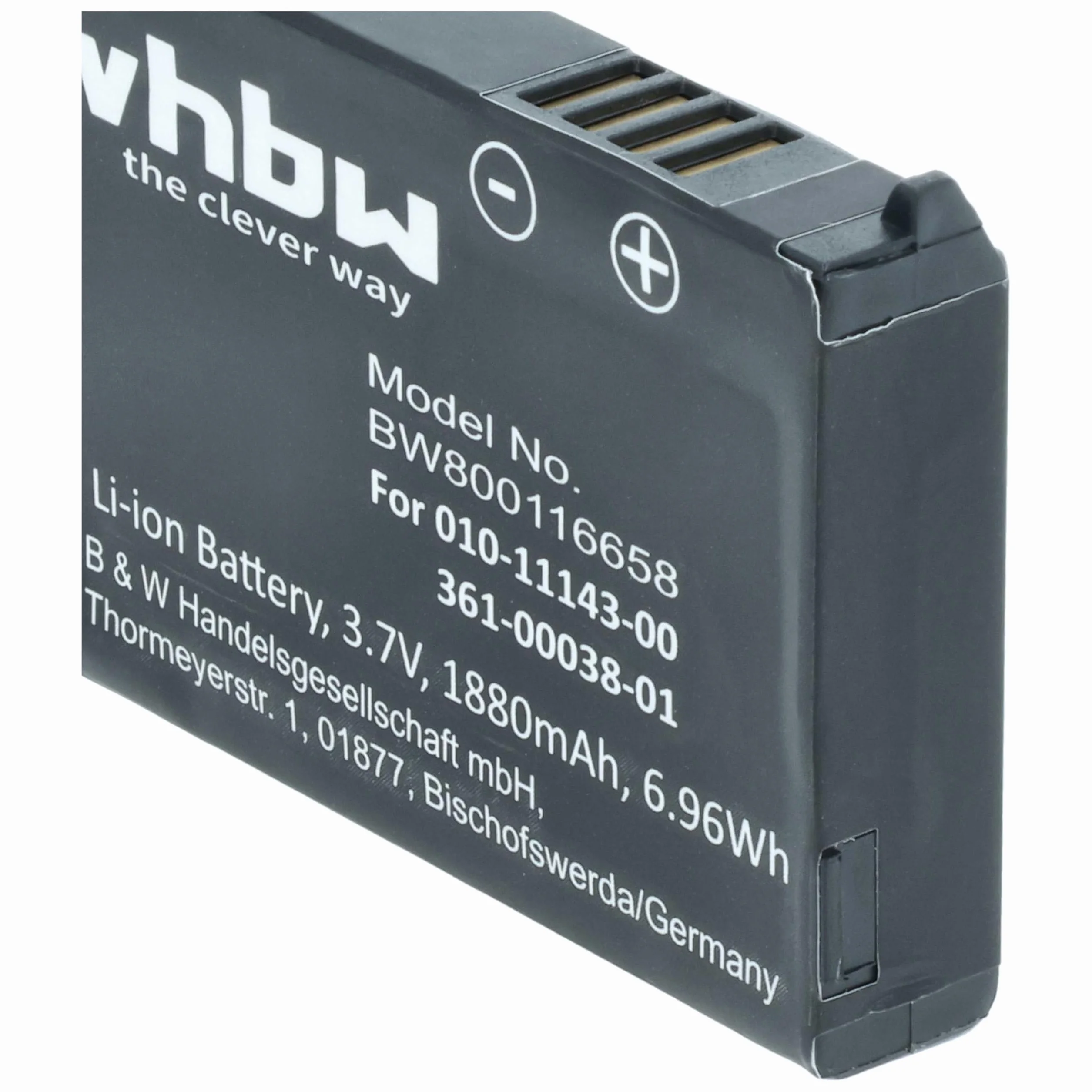vhbw Bateria zamienna do Garmin 361-00038-01 1880 mAh 3,7 V litowo-jonowa