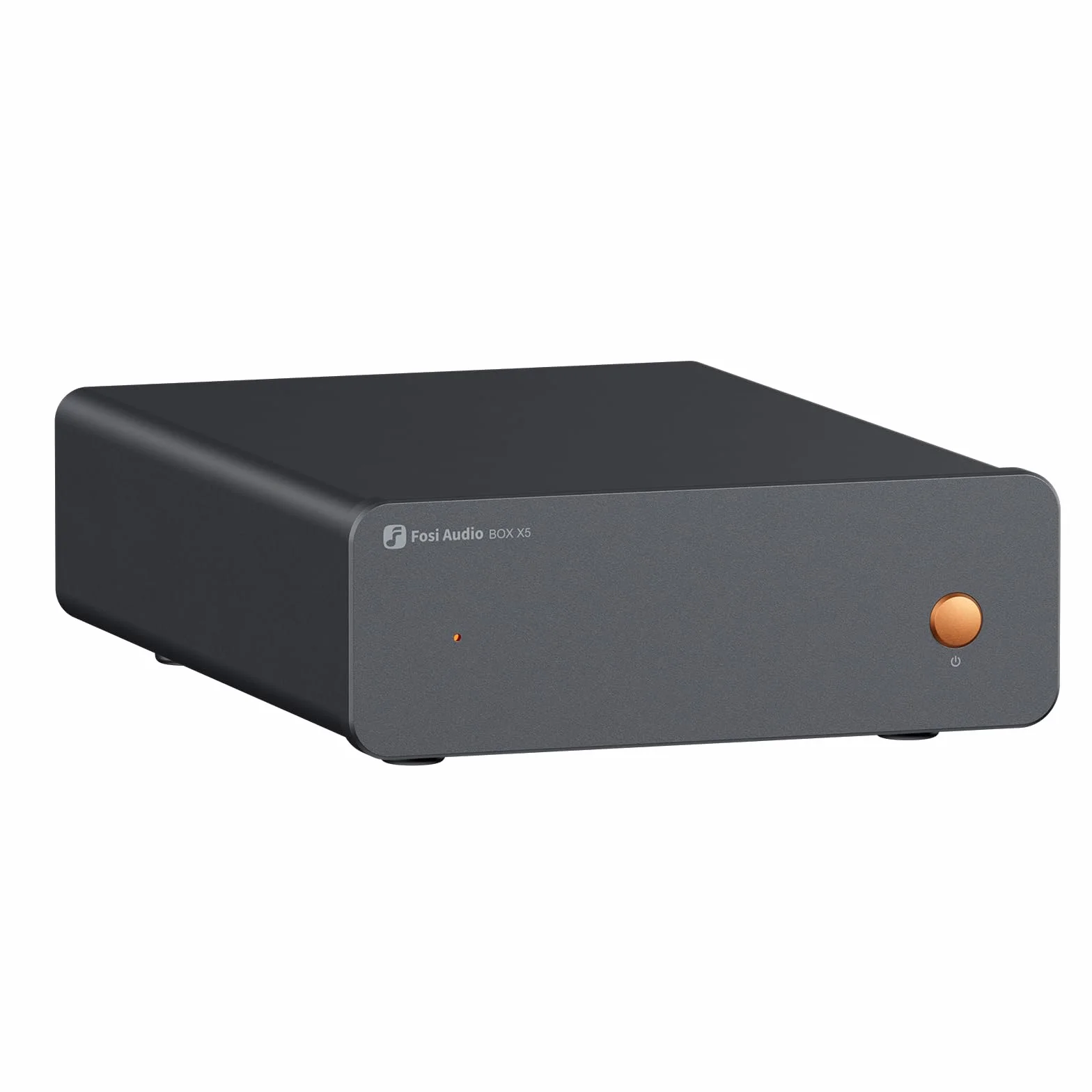 Fosi Audio BOX X5 Przedwzmacniacz Gramofonowy MM MC, 4-Stopniowa Regulacja Wzmocnienia RCA