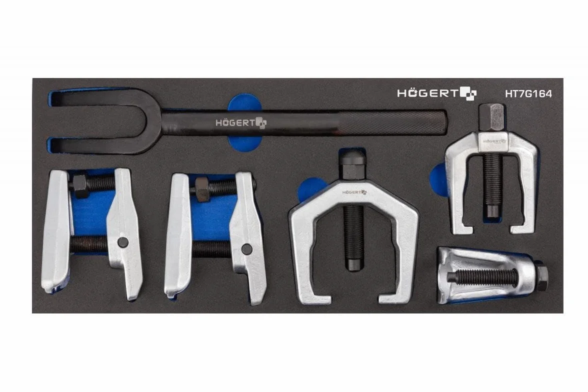 Hogert Technik Zestaw narzędzi odblokowujących Tranvers sprzęgło kulowe