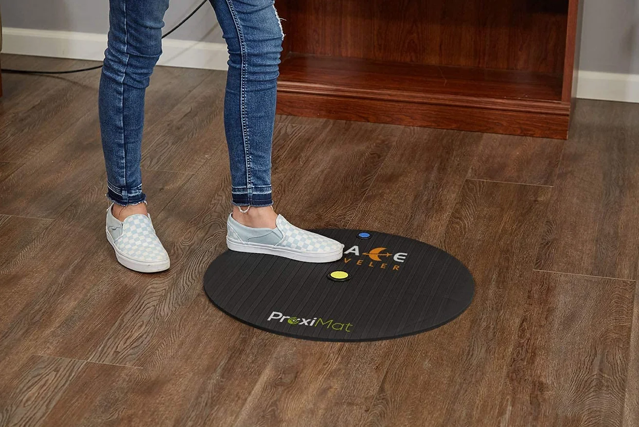 ProxiMat Space Traveler Theo 58.4 cm okrągła mata VR do Oculus Rift, Quest, HTC Vive, Valve Index