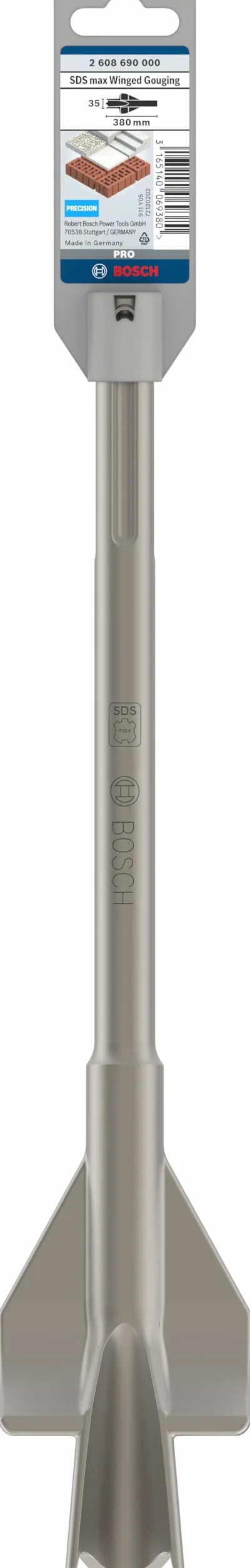 Bosch Profesional Dłuto skrzydełkowe SDS max 380 x 35 mm