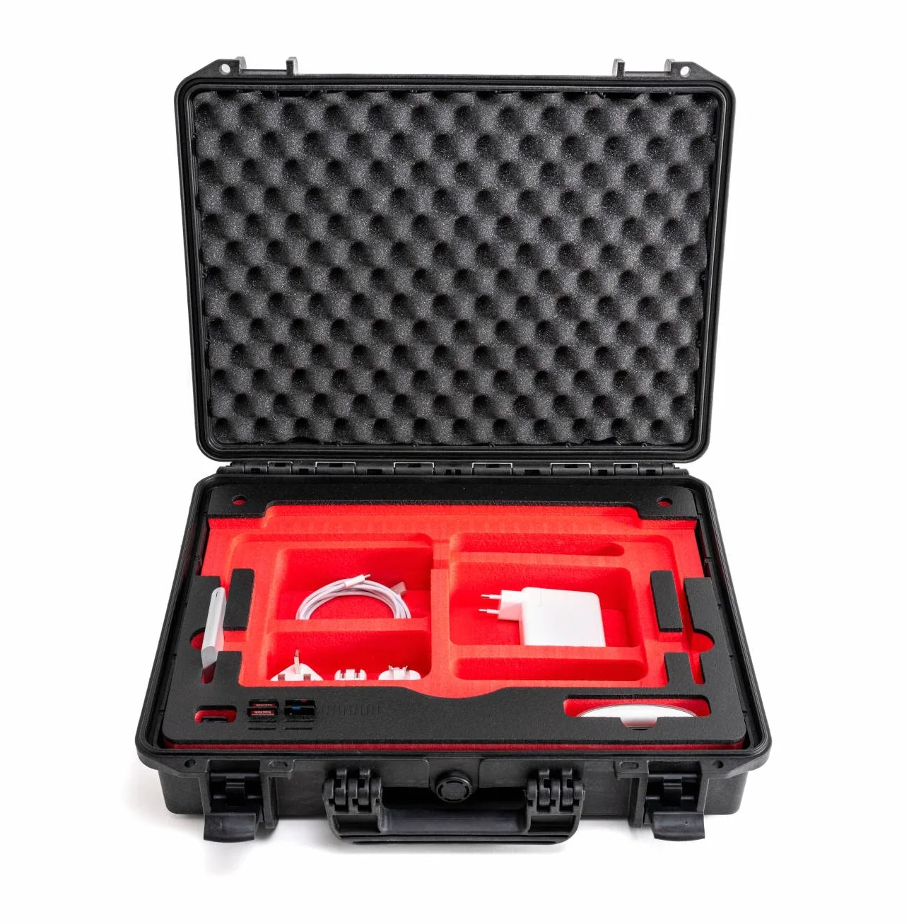 TOMcase Wodoodporny Walizka na notebooka MacBook Pro 16" M5 Chip twarda obudowa wojskowa