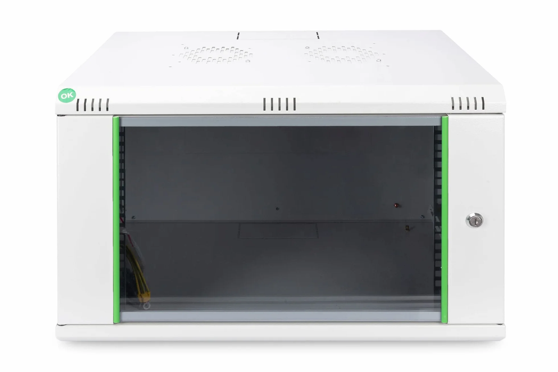 DIGITUS Szafa sieciowa rack 19 cali 7U 450 mm montaż ścienny Dynamic Basic szary