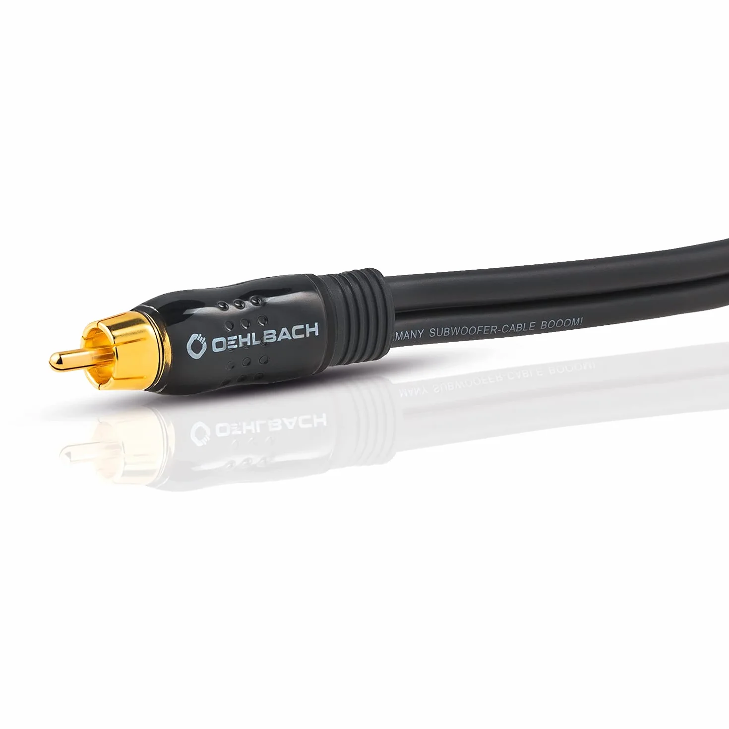 Oehlbach BOOOM 800 kabel Y-Cinch subwoofer 8 m antracyt