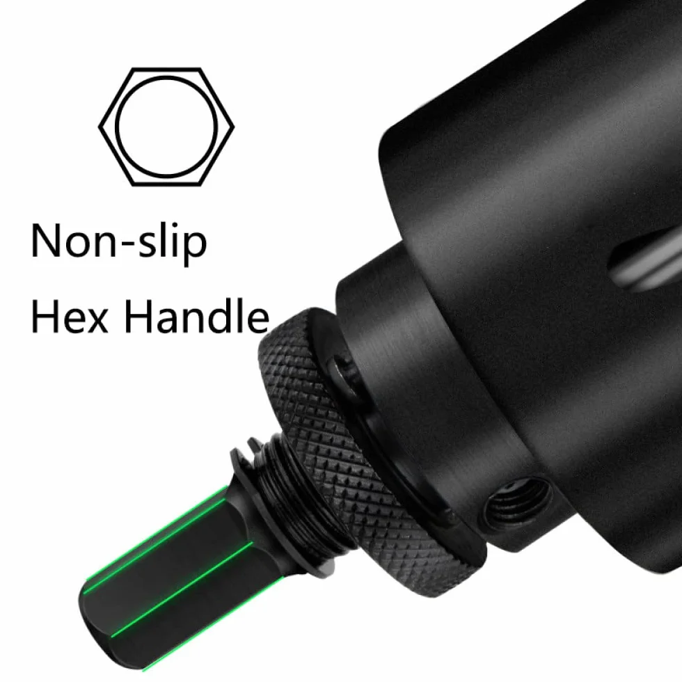 Otwornica 1 sztuk 35-114mm Bi-Metal M42 otwornice Bit do obróbki drewna żelazo ze stali nierdzewnej plastikowy zestaw do cięcia aluminium, A