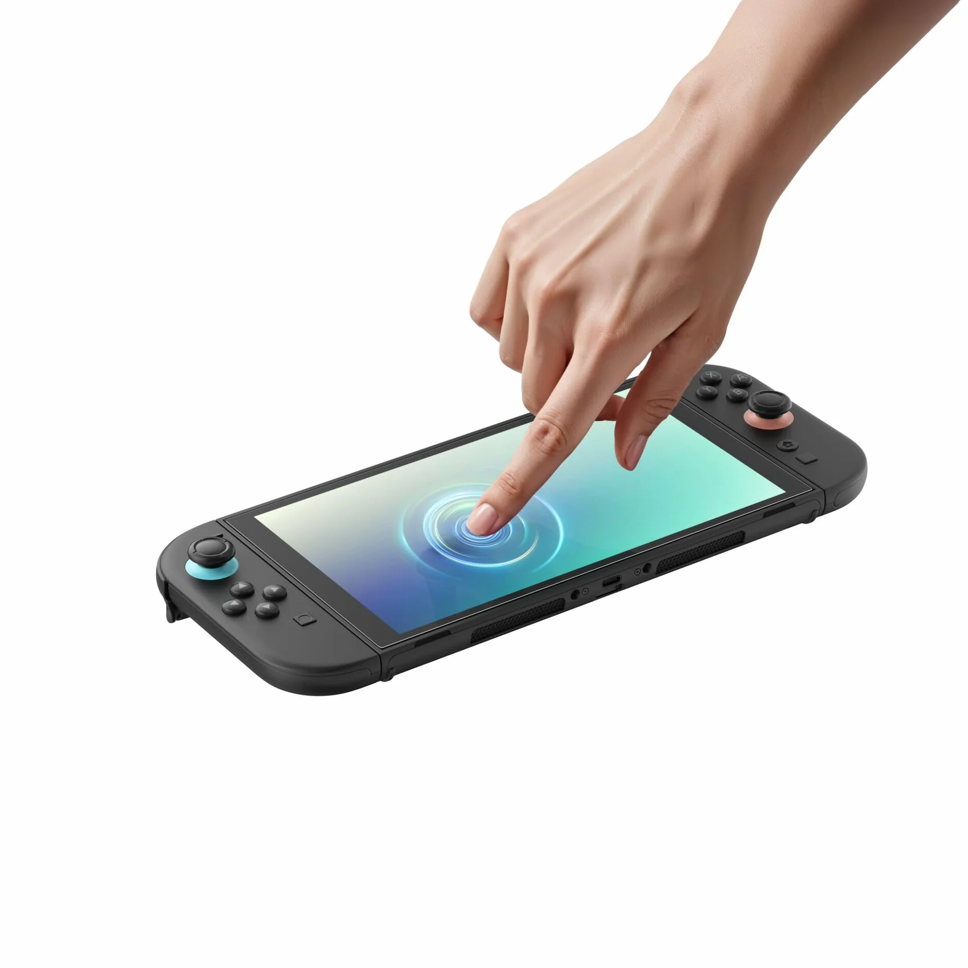 Belkin Gaming TemperedGlass Antyrefleksyjne szkło ochronne do Nintendo Switch 2, odporne na zarysowania, twardość 9H, ochrona przed odciskami palców, w zestawie ramka Easy Align do nakładania