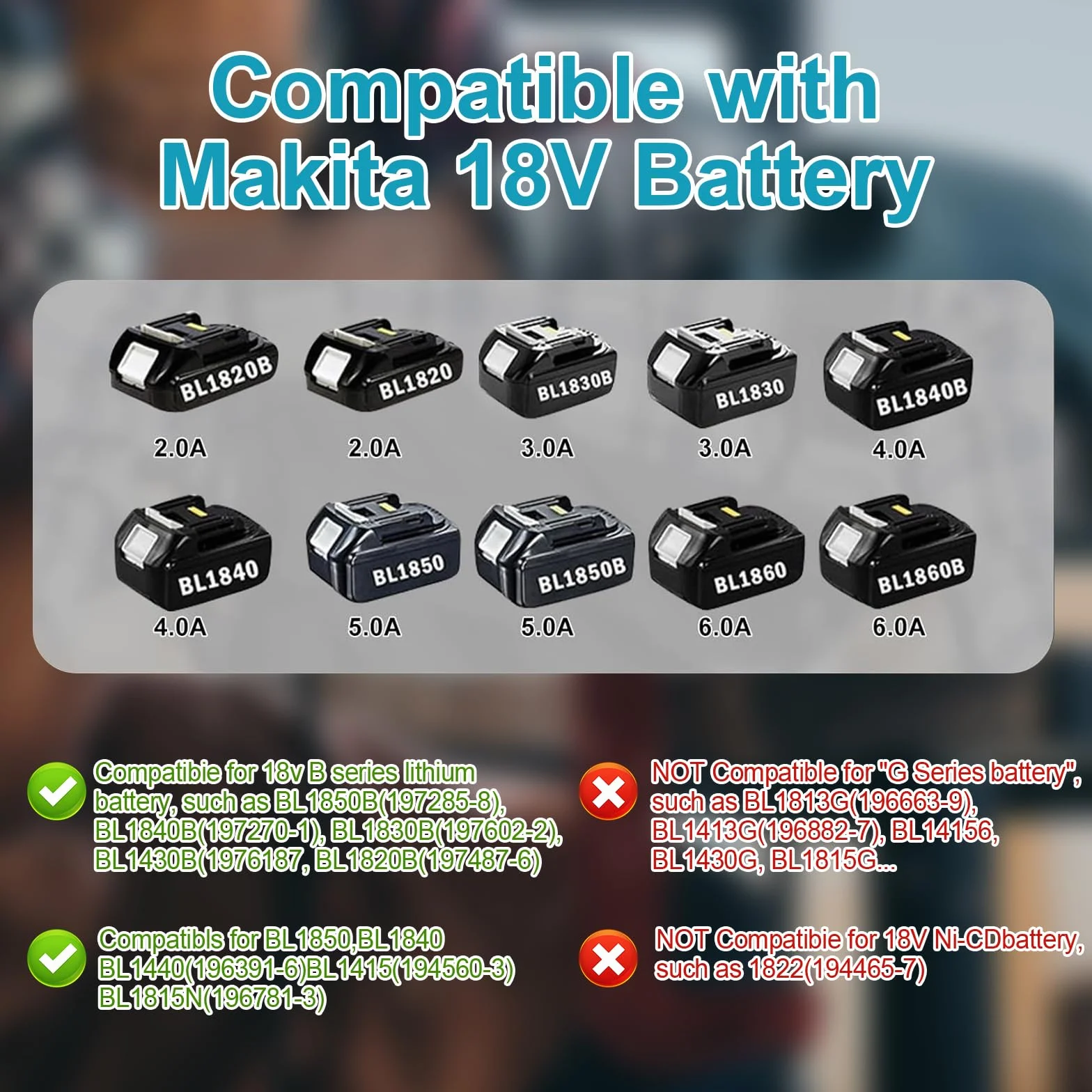 Akumulatorowa piła tarczowa do Makita 18 V, ręczna piła tarczowa z 3 piłami, silnik bezszczotkowy 1800 W, bezel 0-45° / głębokość 40 mm, do cięcia drewna miękkiego metalu
