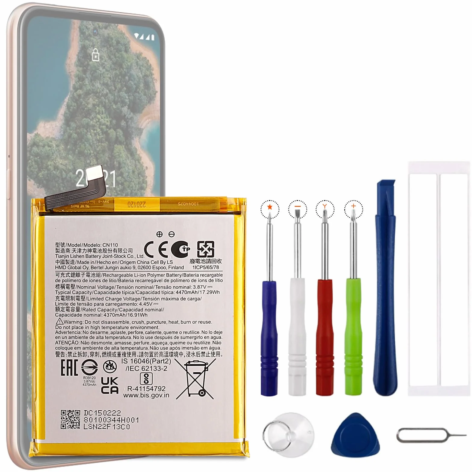 CN110 zamiennik akumulatora kompatybilny Nokia X20 X100 5G