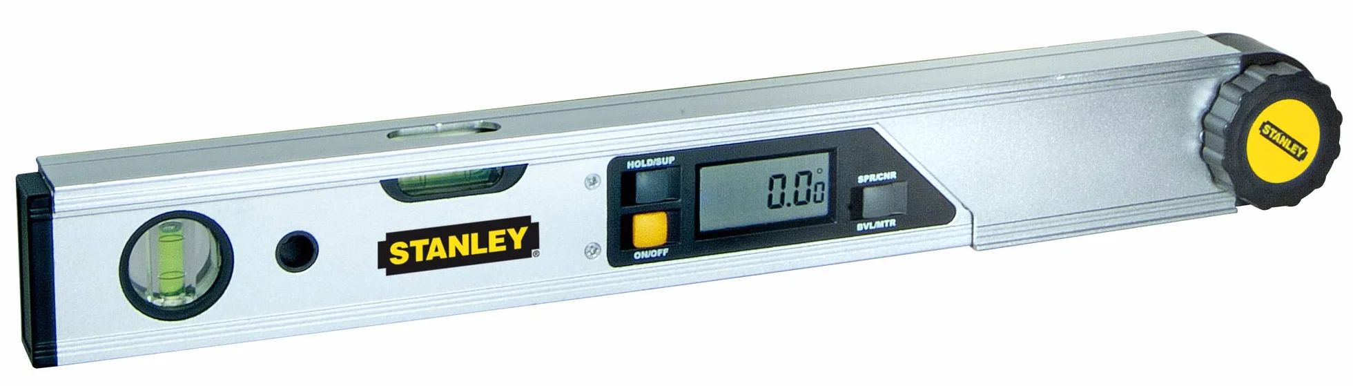 Stanley Cyfrowy kątomierz, poziomica (długość ramion 40 cm, zakres pomiaru 0°-225°, wyświetlacz LCD) 0-42-087