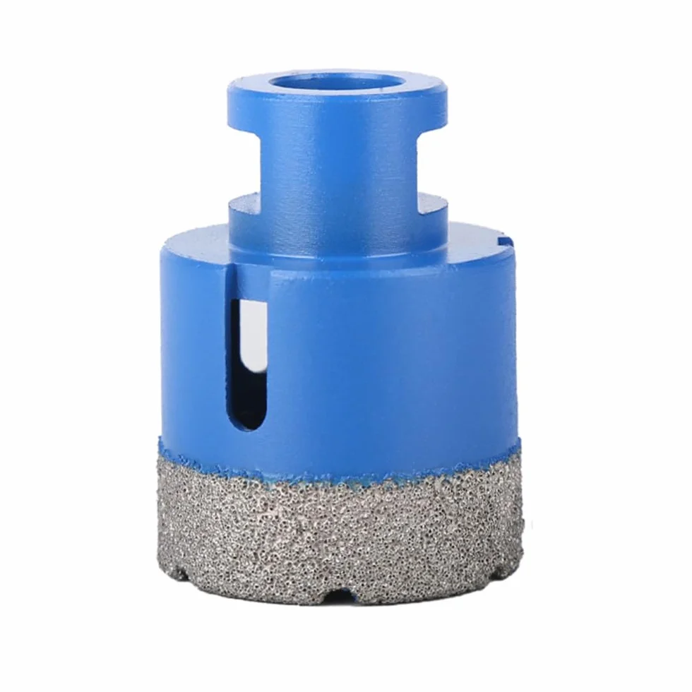6-120mm Gwint M14 Lutowane próżniowo Suche diamentowe wiertła rdzeniowe Otwornica do płytek ceramicznych Granit Marmur Porcelana Cegła Wiertło do kamienia, 75mm