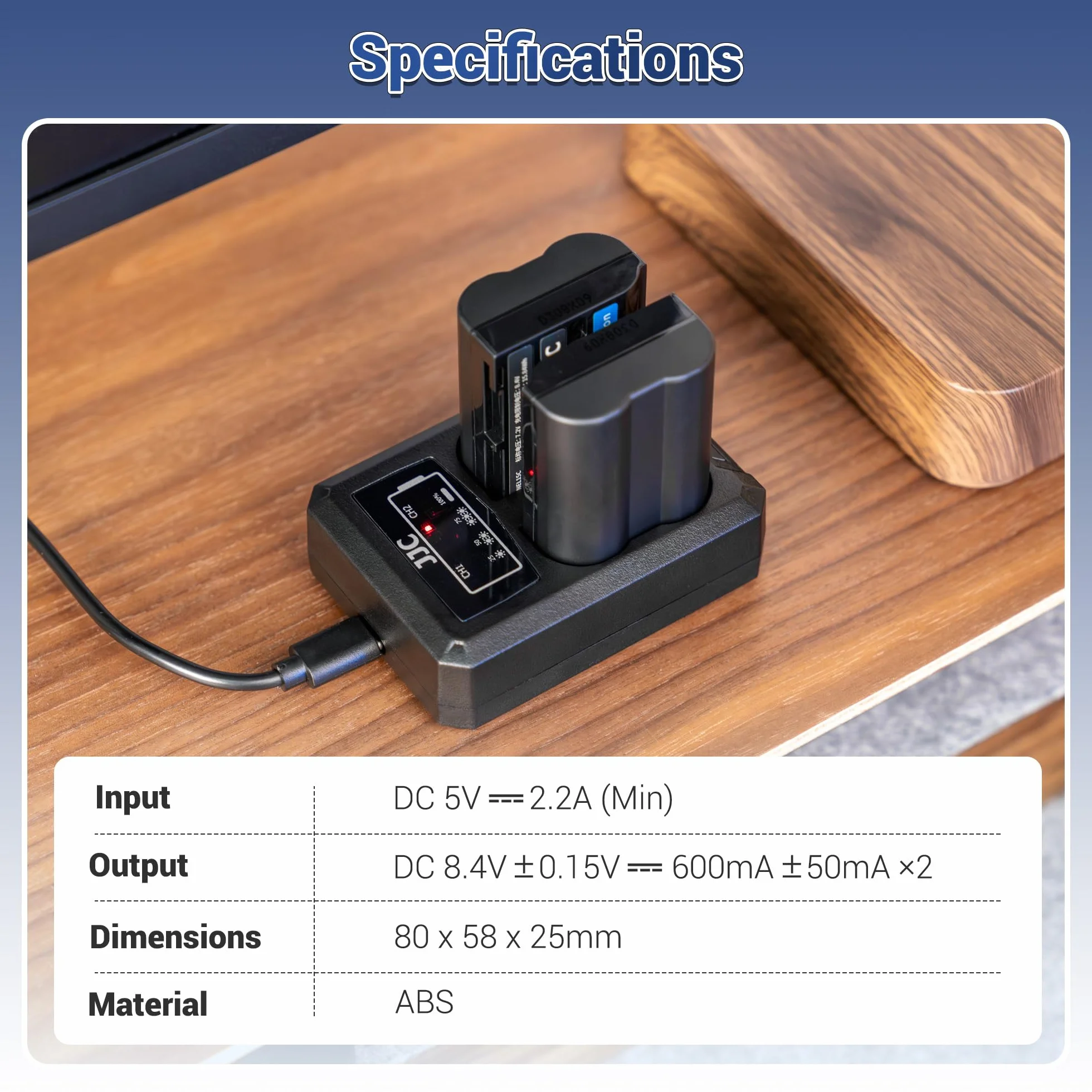 JJC Ładowarka USB