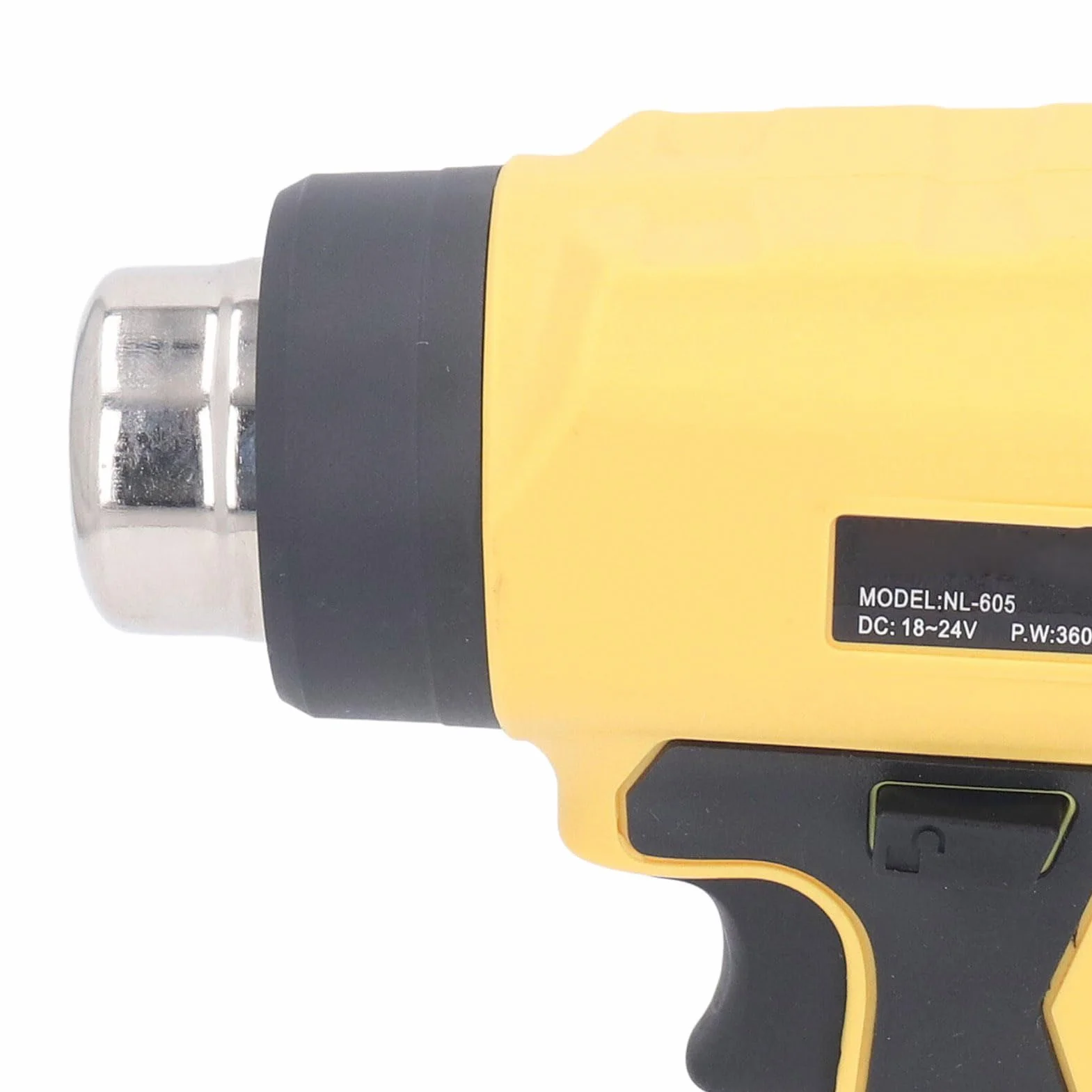 Opalarka 4 szt. Narzędzie do Obkurczania Dysza 18 V Mała Heat360 W Gorące Powietrze do Pistoletu 400 ℃ do Baterii Litowej Plastik 18 24 V Zestaw do Obkurczania Naczynie
