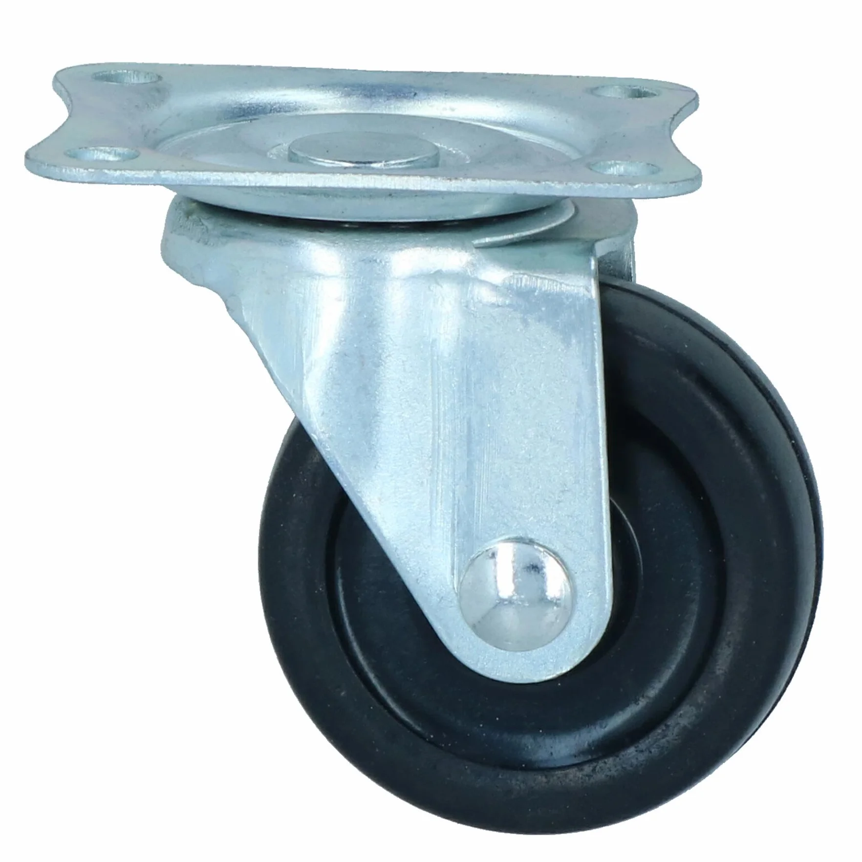 2'' (50 mm) wytrzymałe kółka obrotowe wózek meble gumowe koło 20 szt