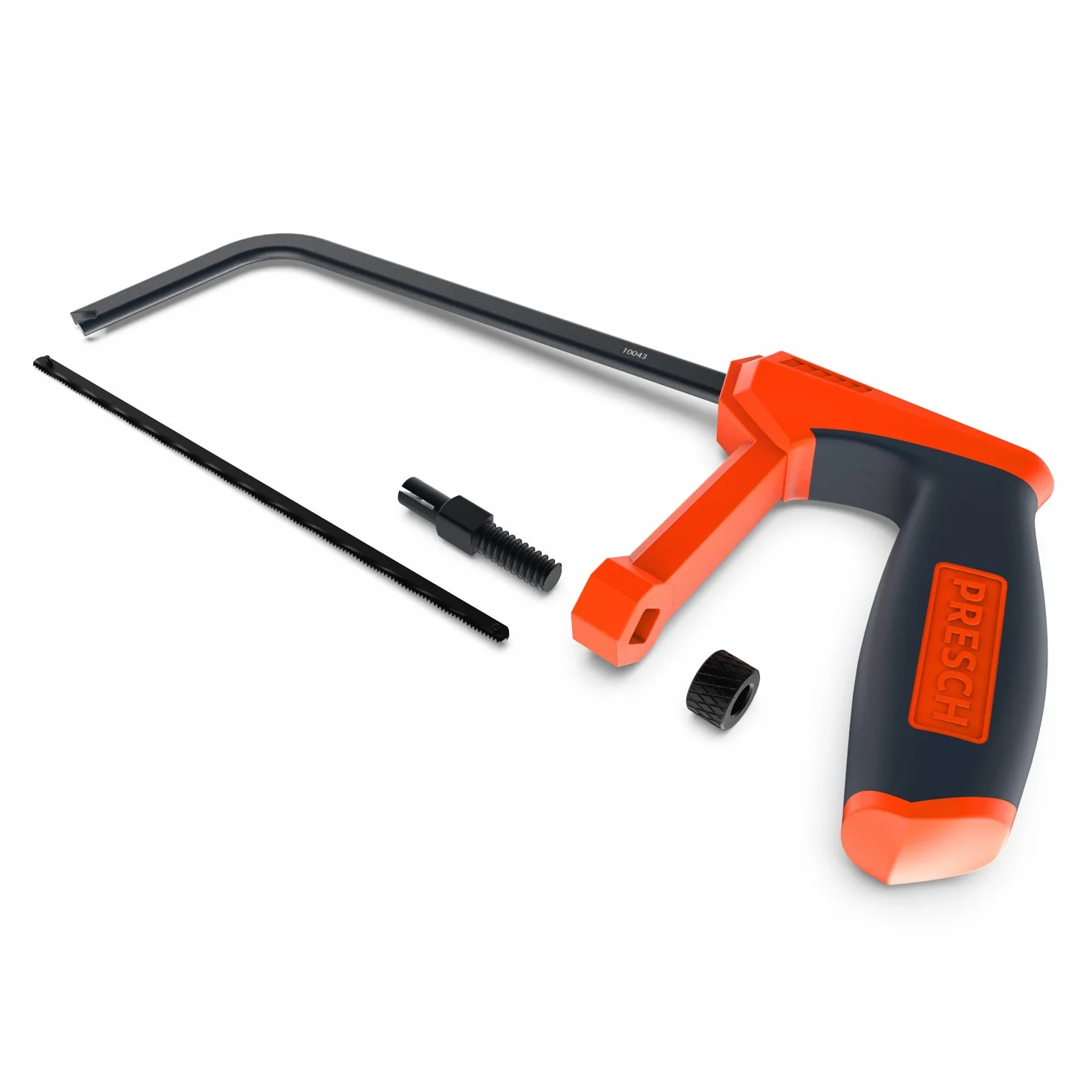Presch Junior Piła do metalu 150 mm - Profesjonalna mała piła ręczna z wymiennym brzeszczotem do cięcia metalu - Mini piła ręczna do metalu