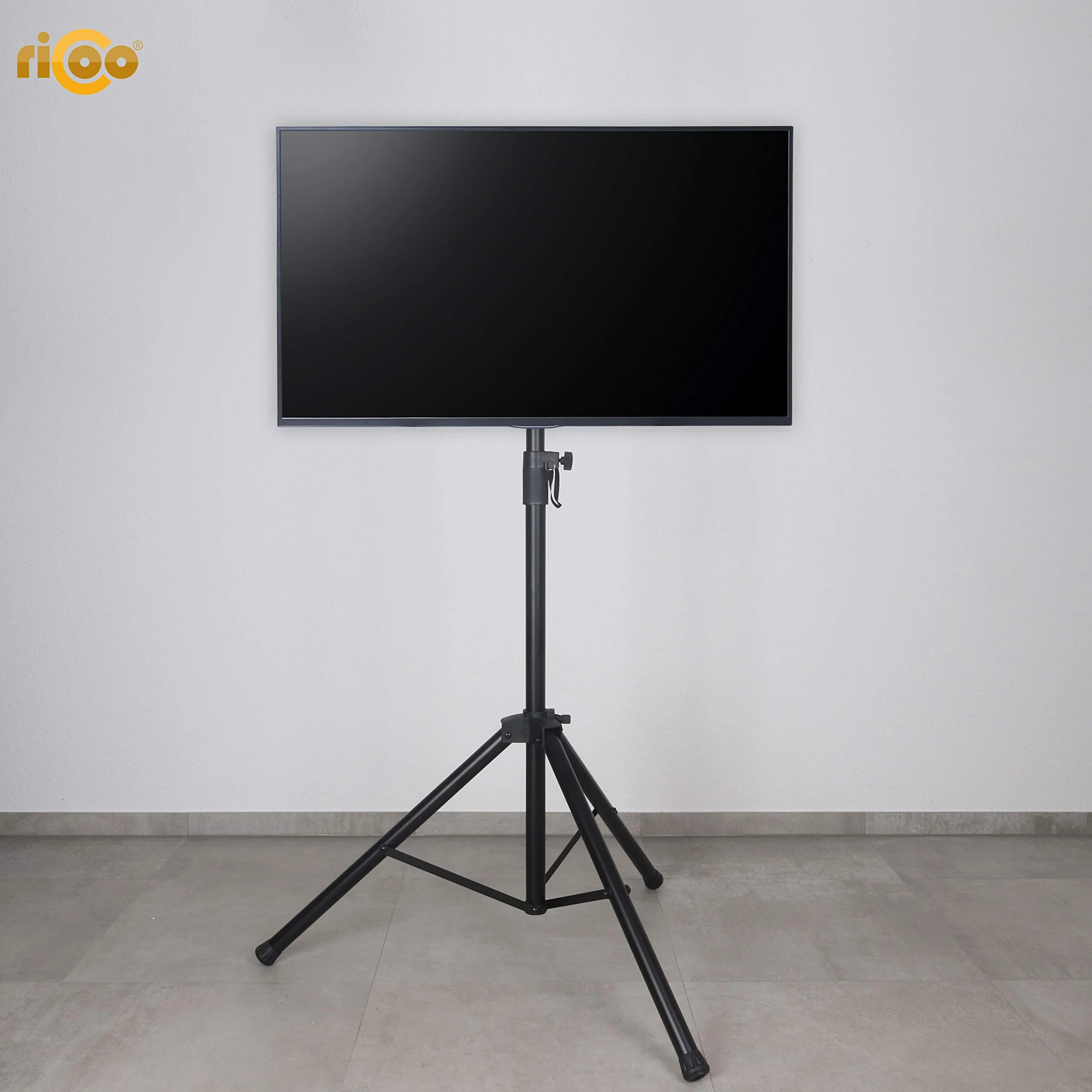 RICOO Uniwersalny stojak podłogowy CZ0900 do projektora laptopa monitora PC ekran telewizora 13-32" (33-81 cm) podniesienie lap-top VESA 100 x 100