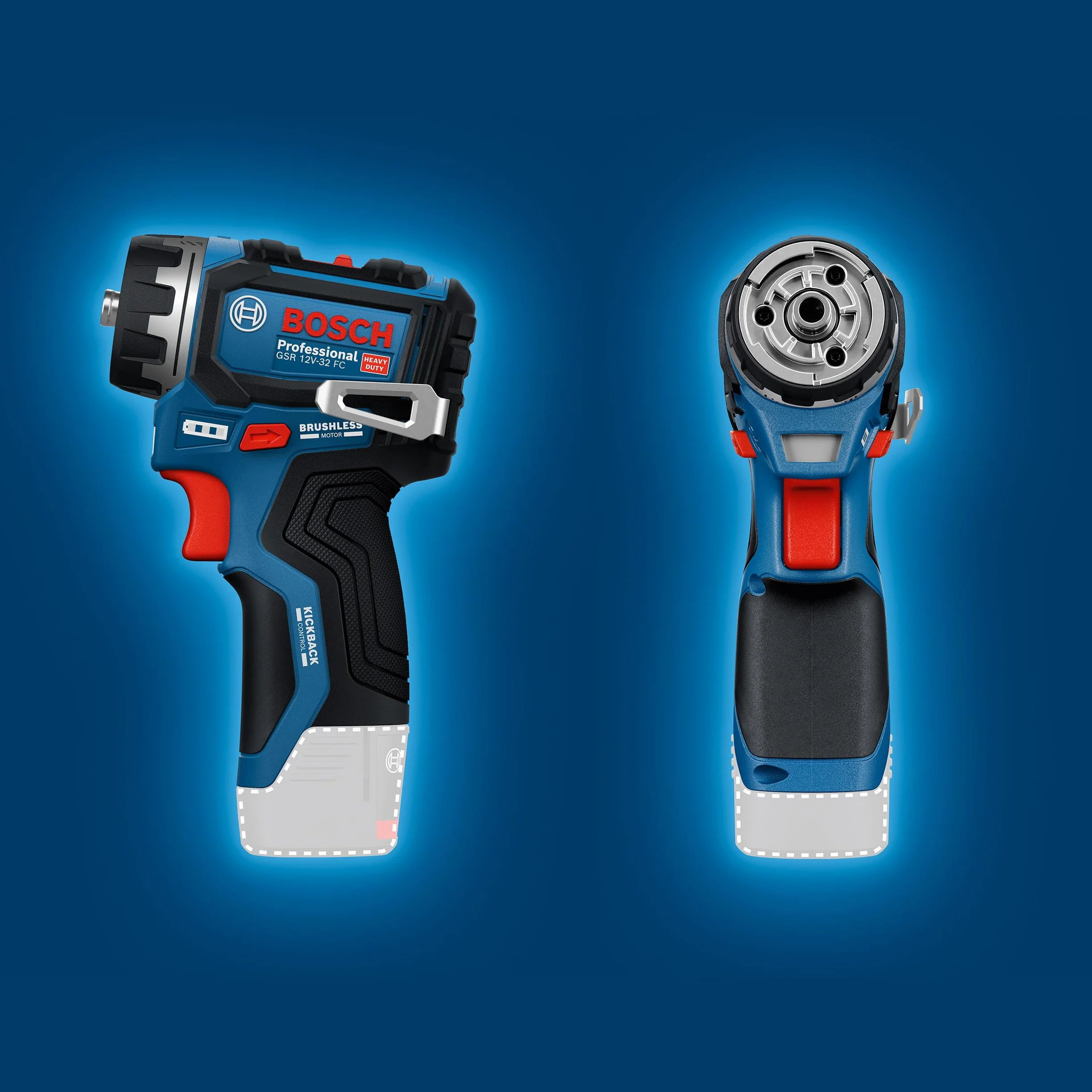 Bosch PRO 18V System Wiertarko-wkrętarka akumulatorowa GSR12V-32FC