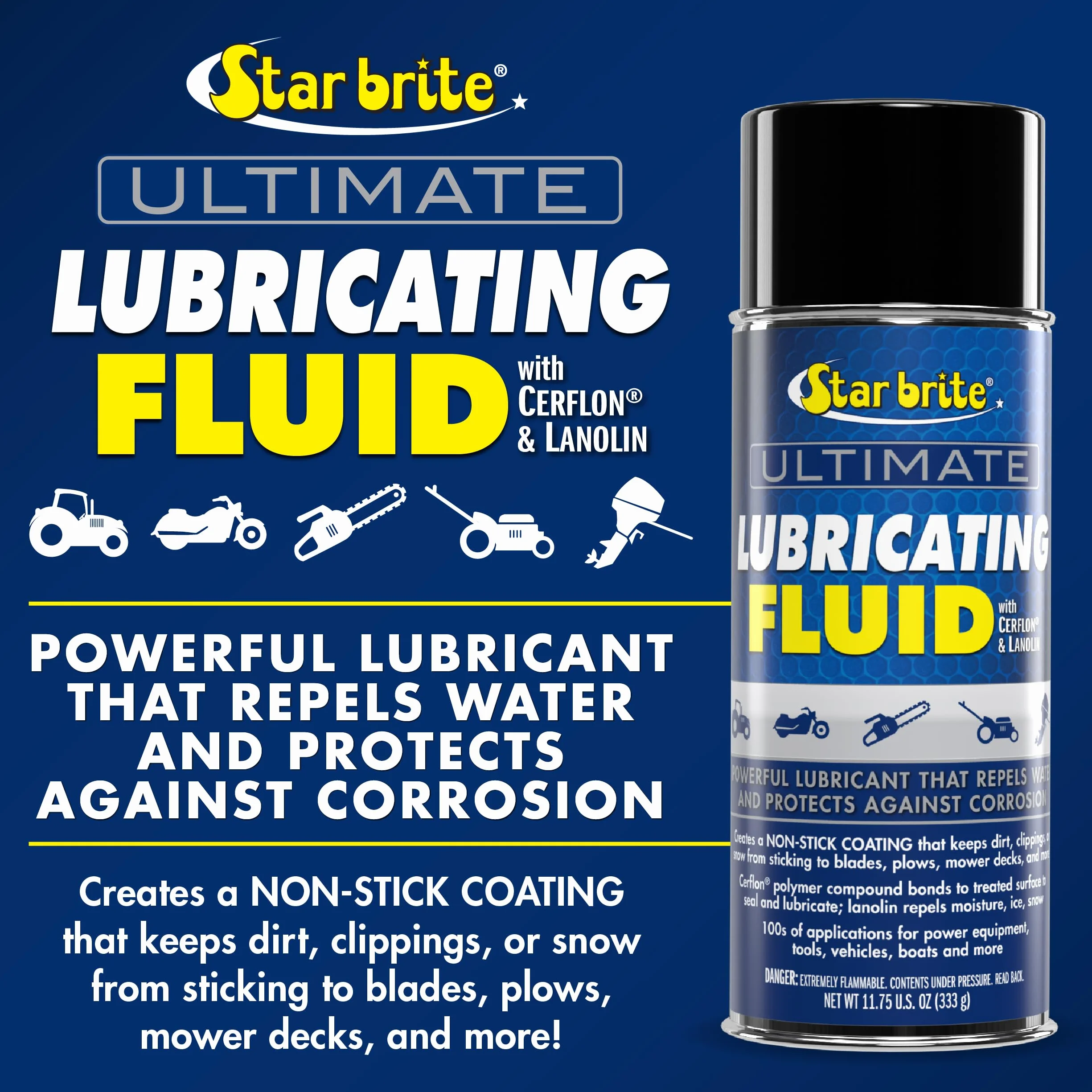 Star Brite 98212 Ultimate Series Smar do płynów w aerozolu (11,75 FL) oz.