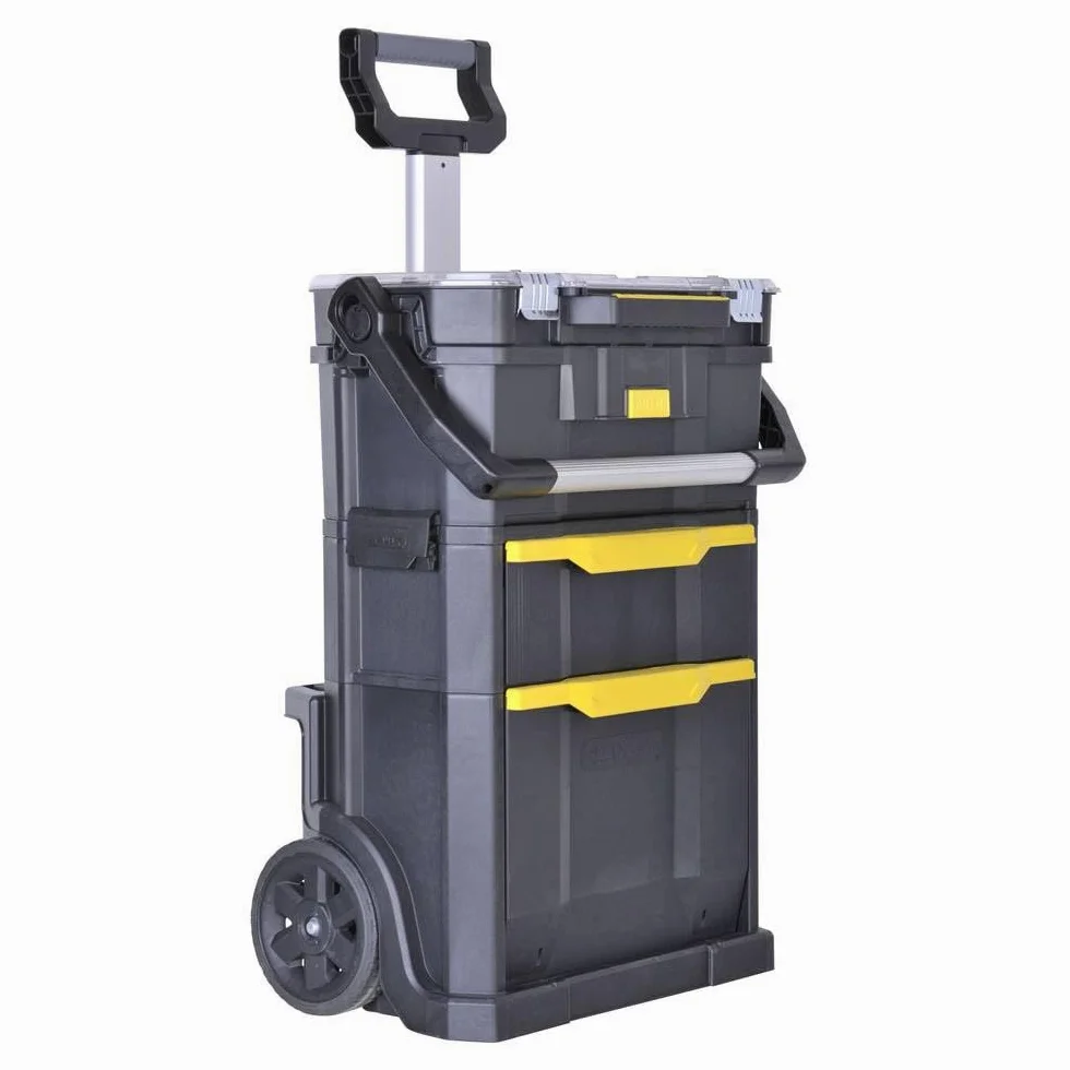 Stanley, Modułowy warsztat na kółkach 2w1, mobilna skrzynia narzędziowa, STST1-79231
