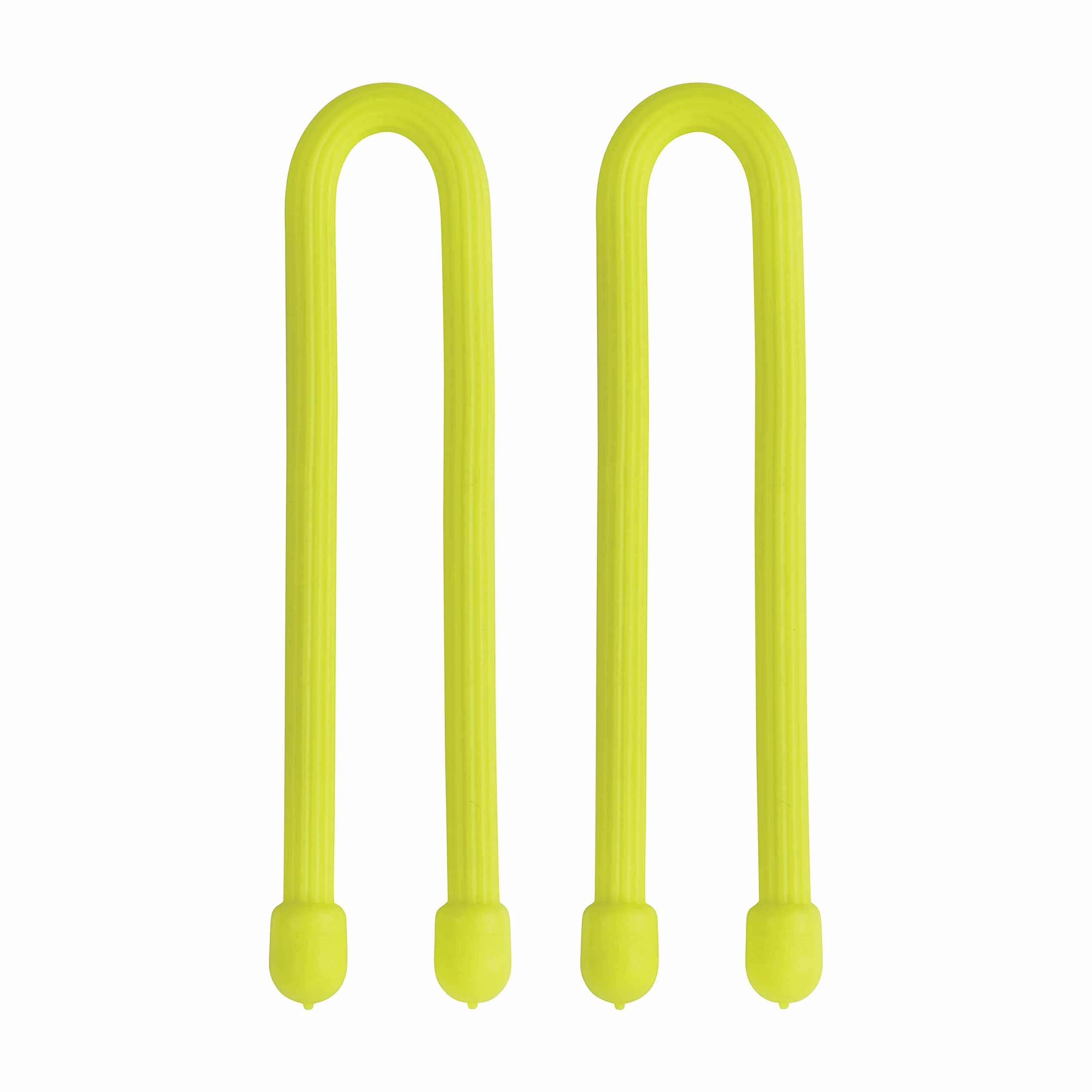 Nite Ize Gear Tie 6 – Neon Yellow 2-PK Zacisk, Żółty, S/6 Inch