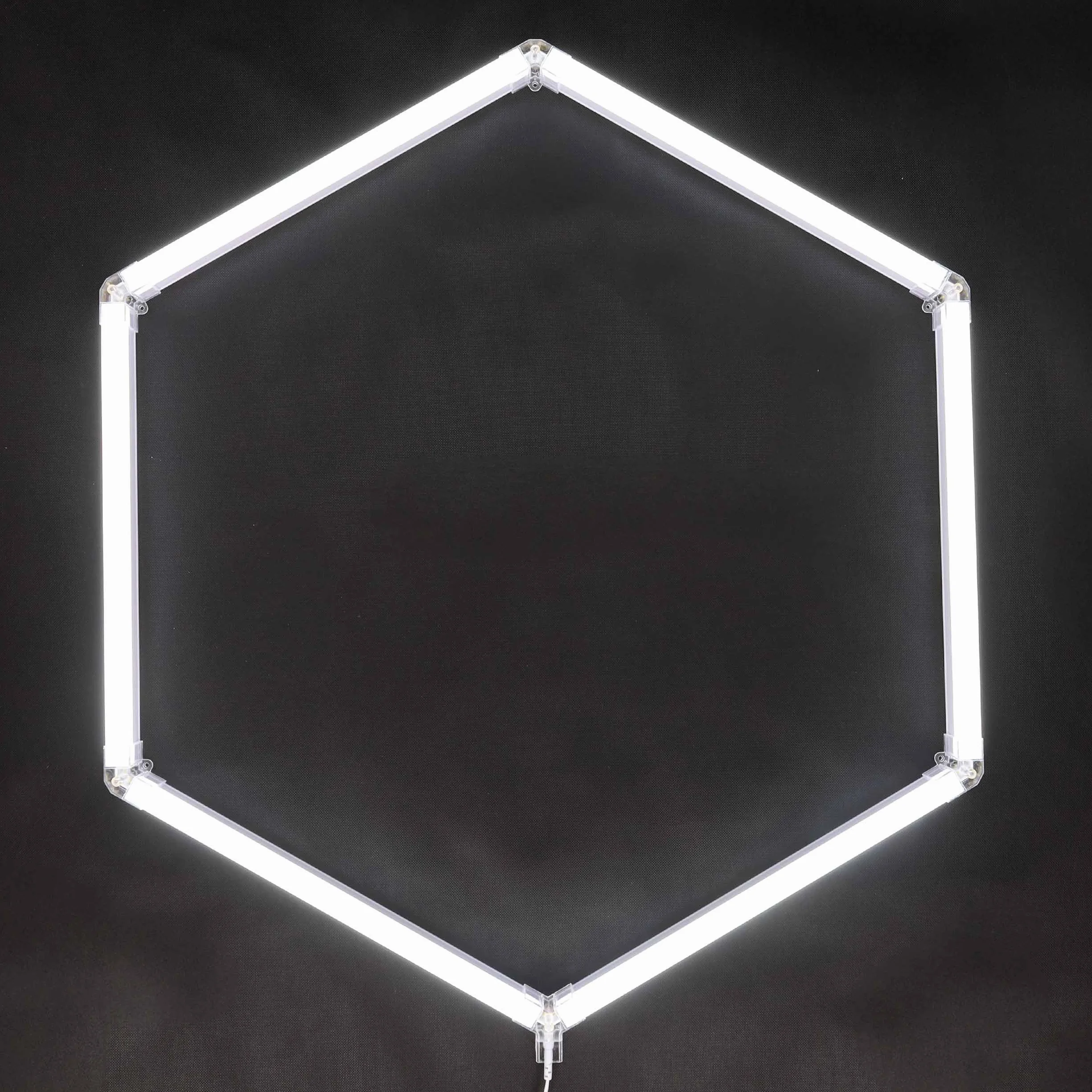 EinParts EPHCL03 lampa LED Hexagon 241x95 cm 3 moduły 14080 lm 6500K zimna biel do garażu warsztatu detailingu