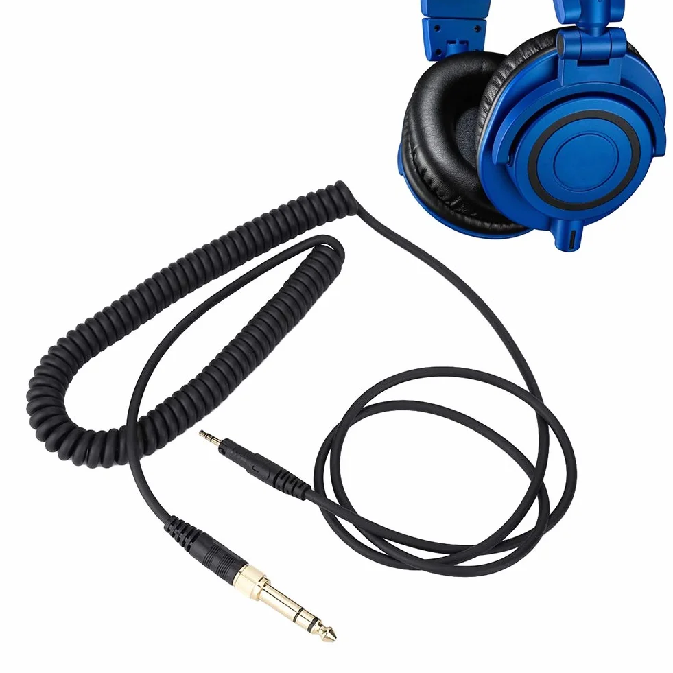 Kabel Aktualizacyjny 6,5 mm na 3,5 mm 160 cm Hi-Fi do ATH-M50x/M40x/M70x