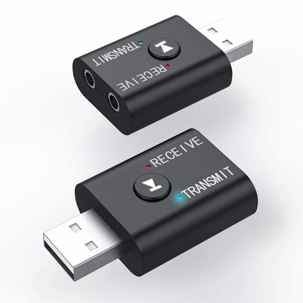 Nadajnik Odbiornik Bluetooth 5.0 2 w 1 Audio Adapter do telewizora