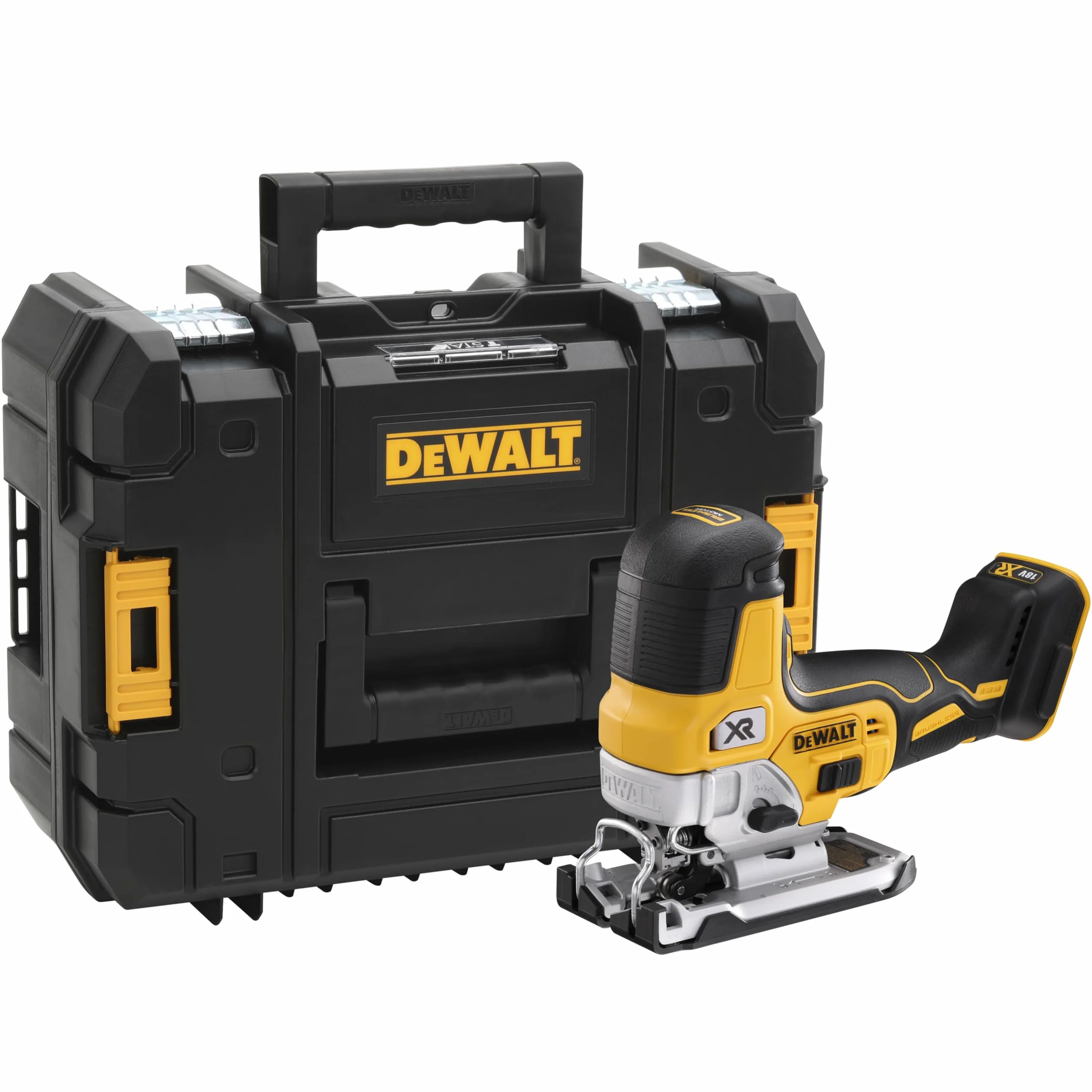 Dewalt Tstak Ii DCS335NT Wyrzynarka, Czarny/Żółty