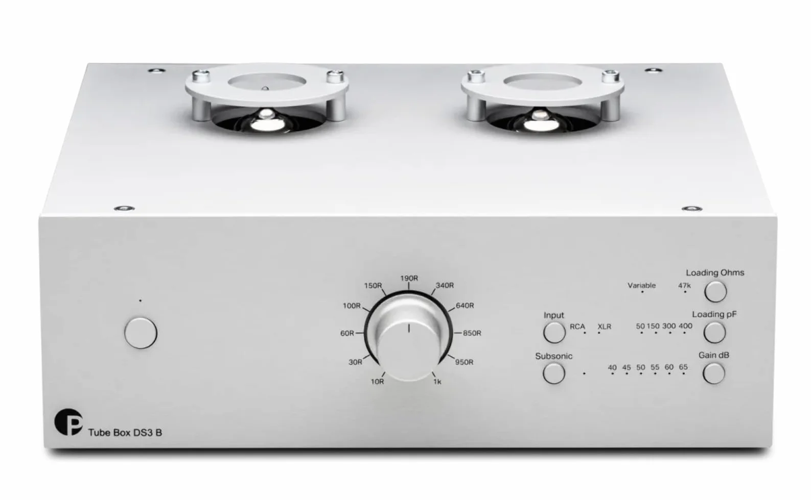 Pro-Ject Audio Systems Tube Box DS3 B Dual-Mono Balanced przedwzmacniacz srebrny