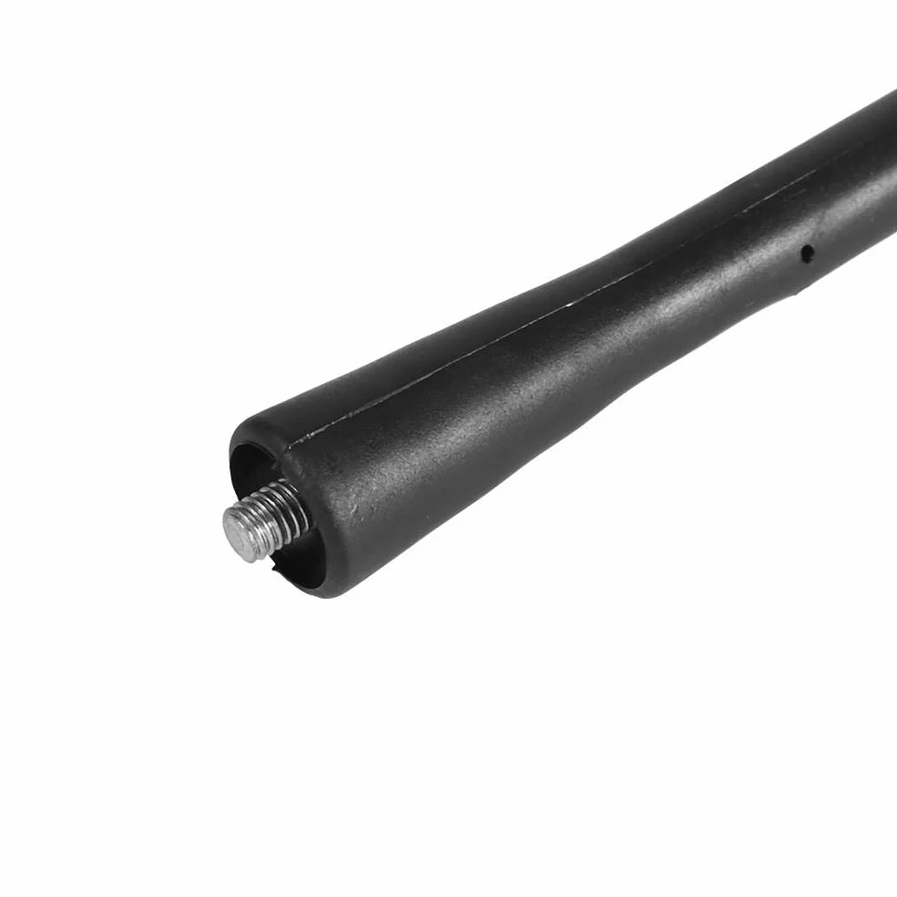 Uniwersalna antena radiowa do samochodu, wzmacniacz anteny FM AM, maszt dachowy, antena biczowa odbiorcza, wkręcane samochodowe radio stereo (40 cm)