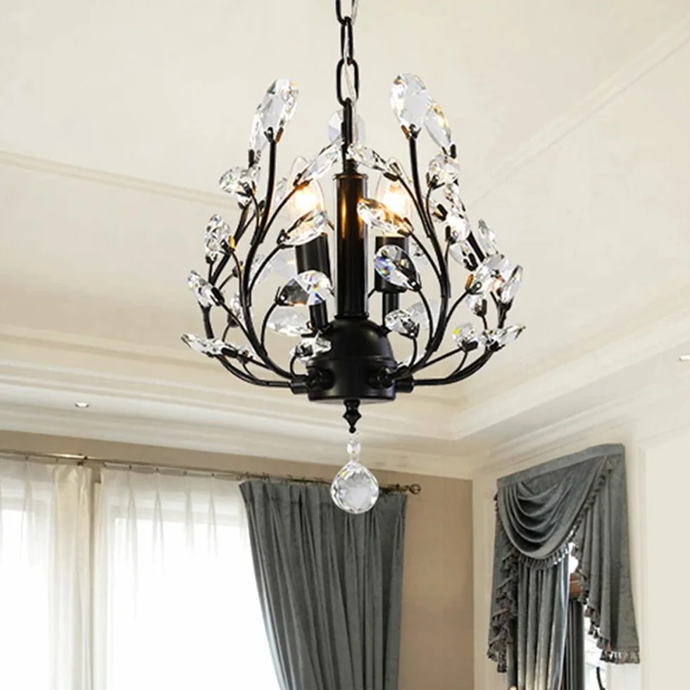 Nowoczesny kryształowy żyrandol sufitowy oświetlenie wewnętrzne żyrandole Cristal Lustre do salonu sypialnia kuchnia oprawa oświetleniowa LED