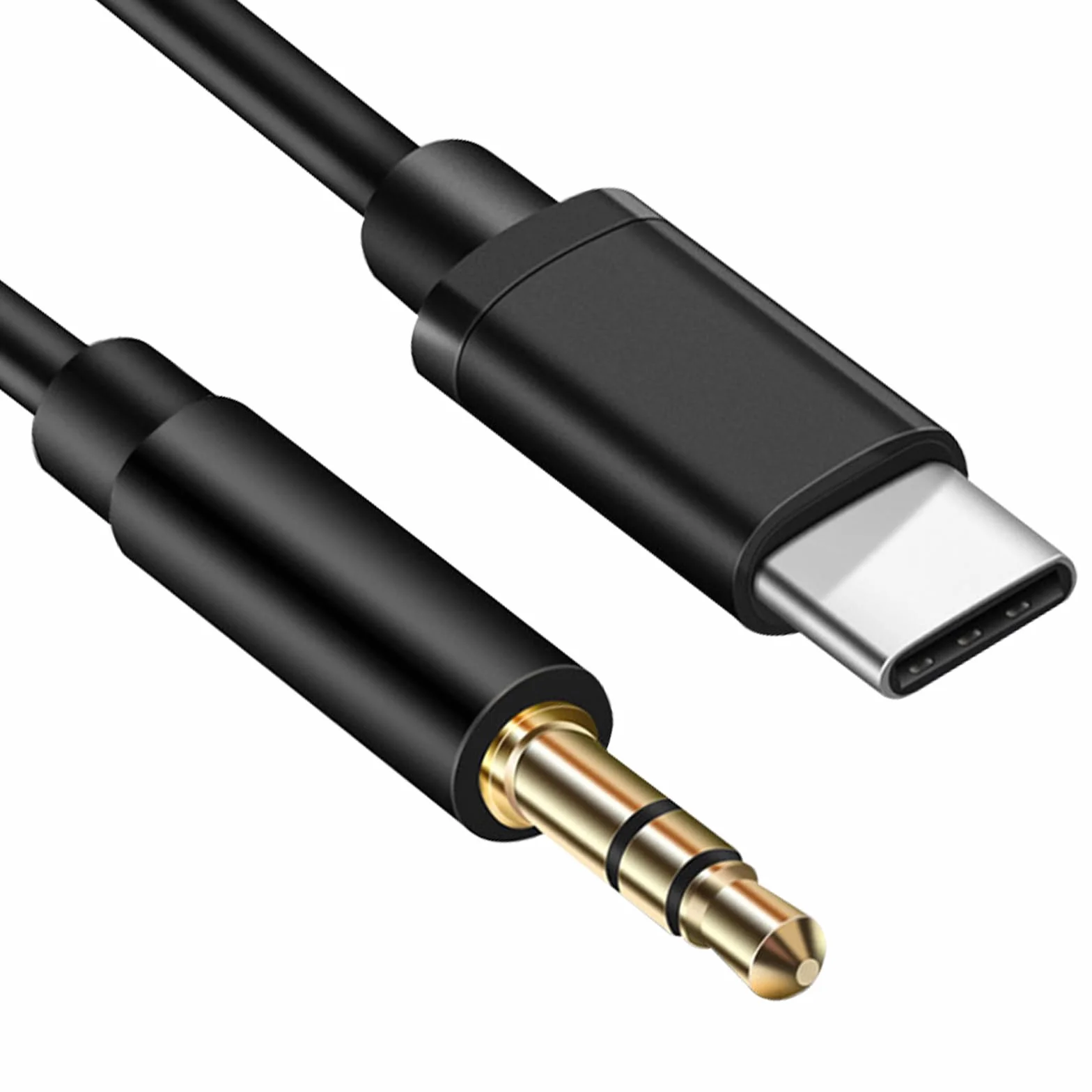 Kabel USB C na jack 3,5 mm 1 m adapter AUX do słuchawek samochodowy audio iPhone 17/16/15 iPad Samsung Galaxy S25 S24