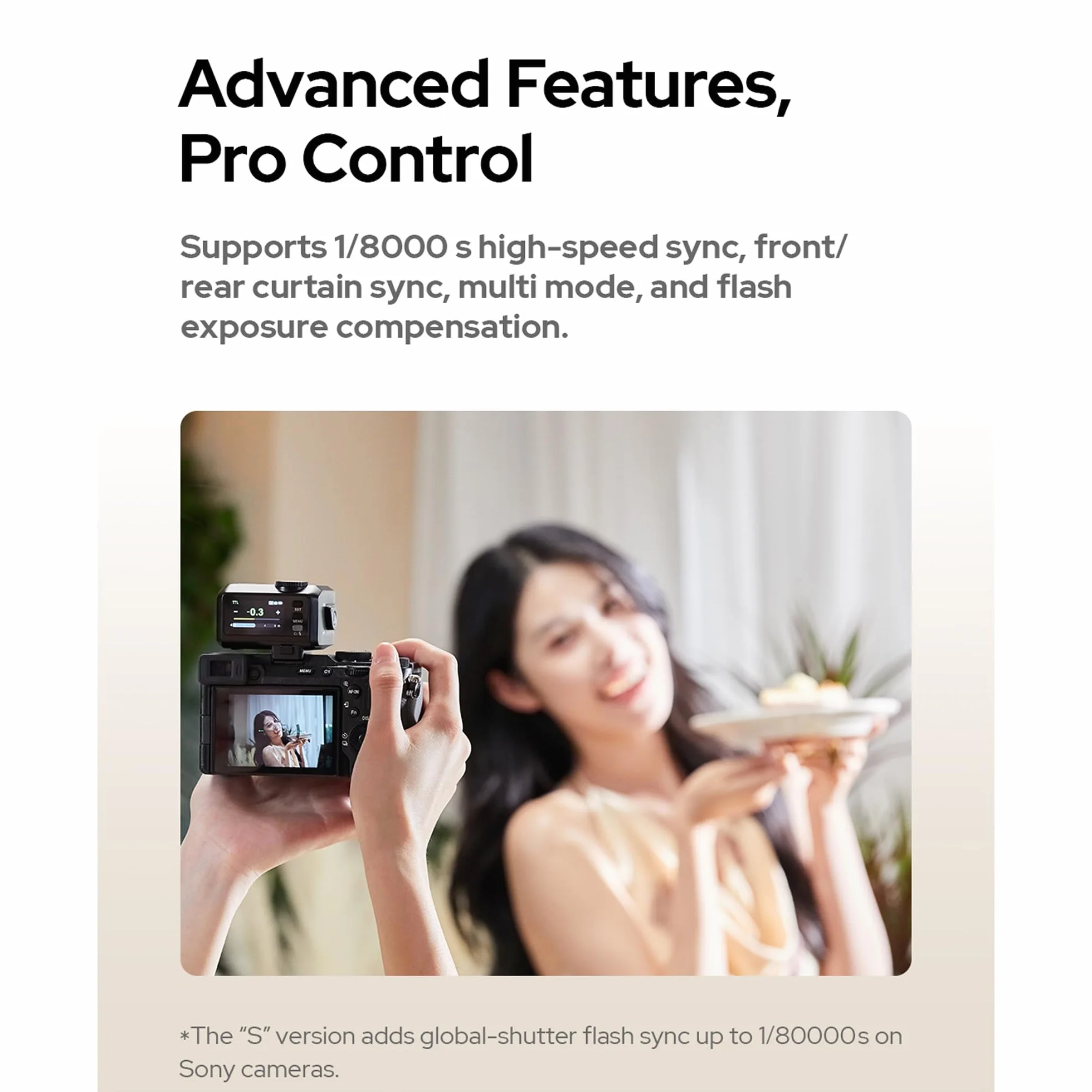 GODOX iT30Pro C TTL lampa błyskowa 2,4 GHz HSS GN15 z ekranem dotykowym do Canon
