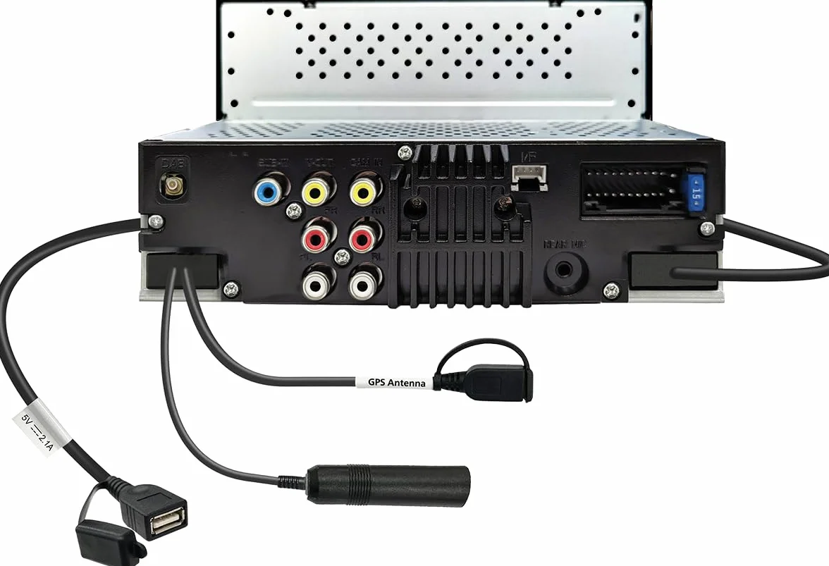 KENWOOD DMX5023DABS 17,3 cm WSVGA Moniceiver DAB+/FM CarPlay Android Auto Bluetooth DSP 4x50W