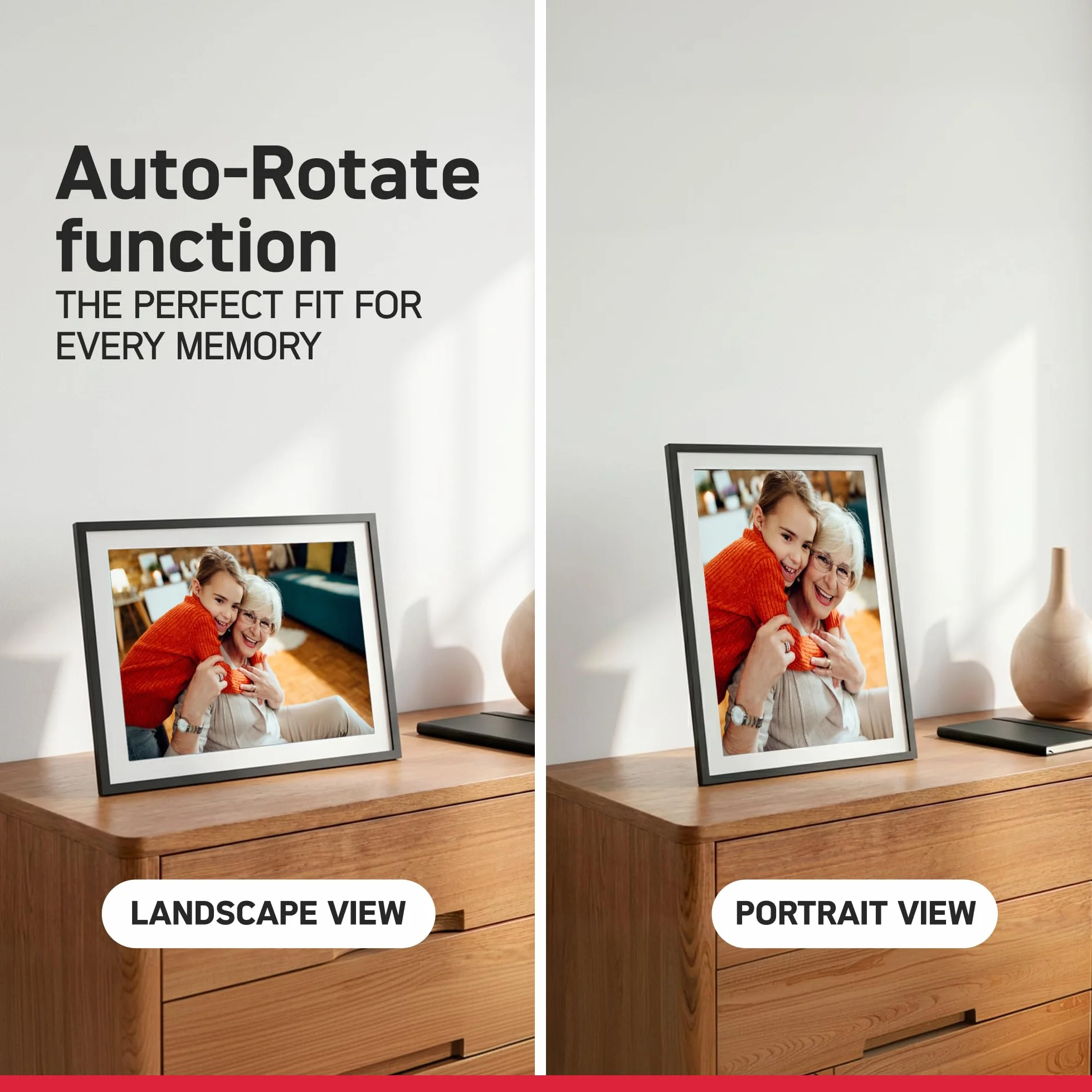 AGFAPHOTO Cadre photo numérique 10 pouces Realiview APF1000WIFI