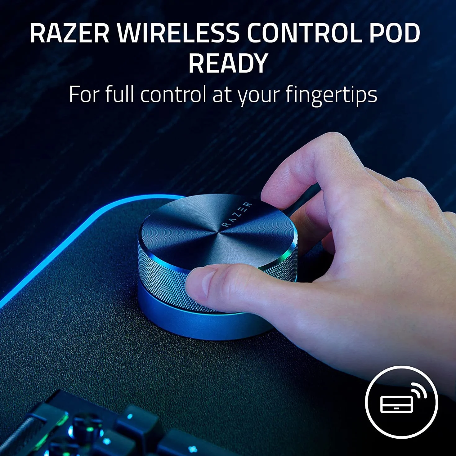 Razer Nommo V2 Pro 2.1 bezprzewodowy subwoofer głośniki do gier PC THX Spatial Audio Czarny