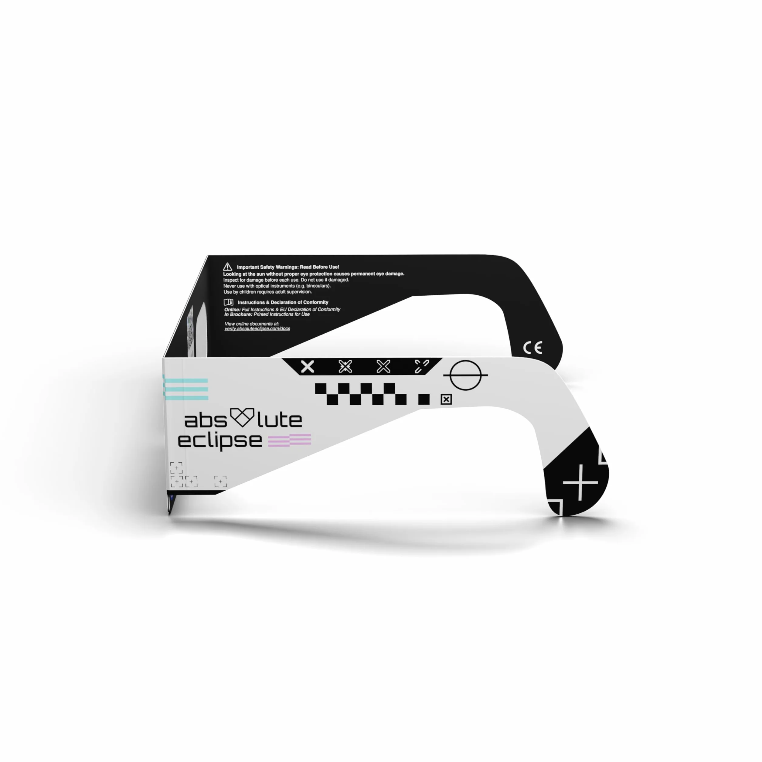 Absolute Eclipse Szyfr Okulary do zaćmienia Słońca Luzem Sprzedaż hurtowa - Testowane przez ISO 12312-2 i certyfikat CE - zalecany przez AAS producent UE - 2026 Eclipse Europe