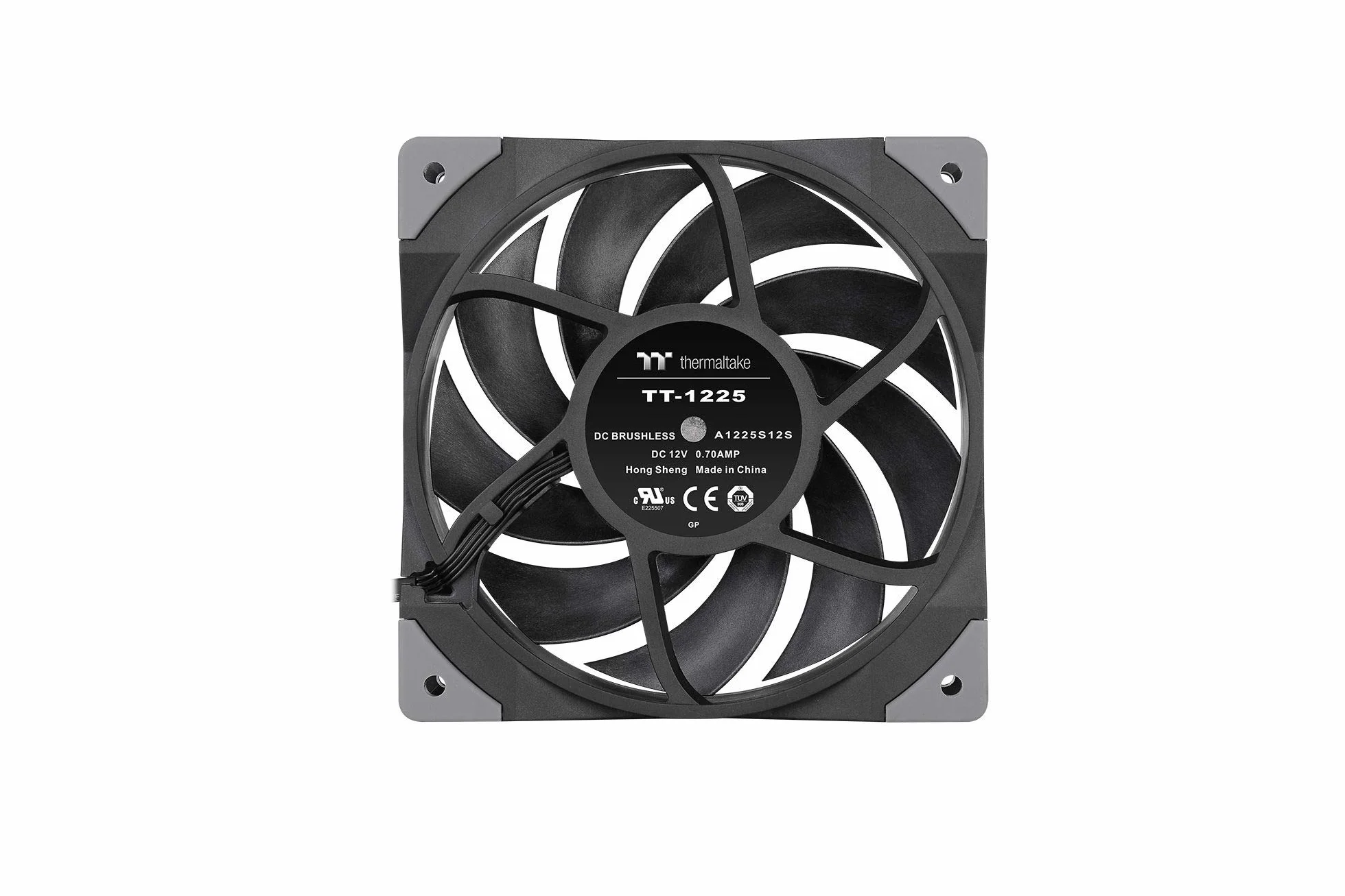 Thermaltake TOUGHFAN 12 High Static Pressure Radiator Fan PWM 500-2000 RPM czarny