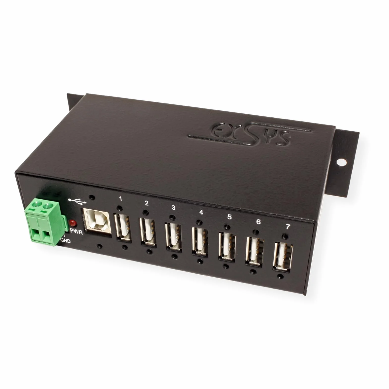 EXSYS EX-1177HMV koncentrator sieciowy (7-portowy, USB 2.0)
