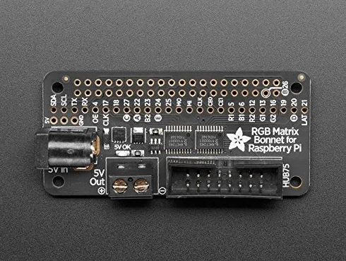 Adafruit RGB Matrix Bonnet do Raspberry Pi 3211