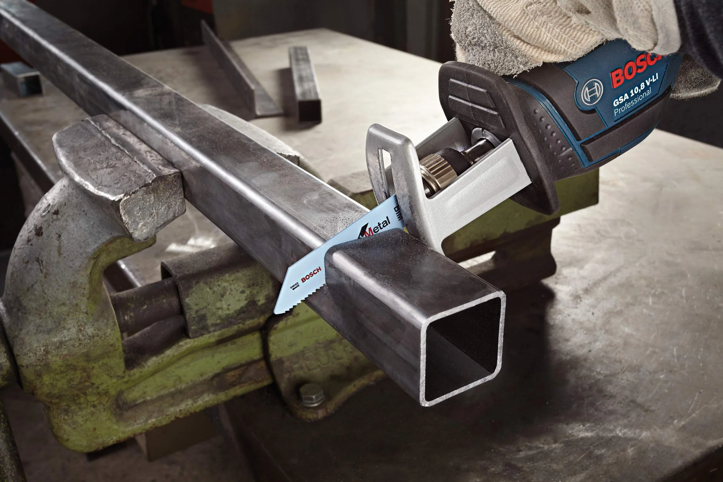 Bosch Professional 20 szt. Zestaw Brzeszczotów do pił szablastych w TOUGHBOX (do drewna, metalu S922EF, S922HF, S922BF, S644D)