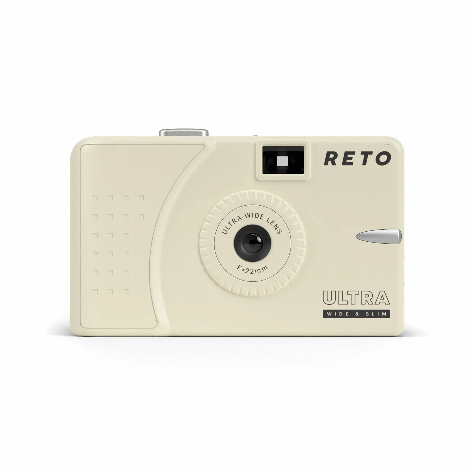 RETO Ultra szeroka kamera wielokrotnego użytku 35 mm, obiektyw 22 mm, kremowa