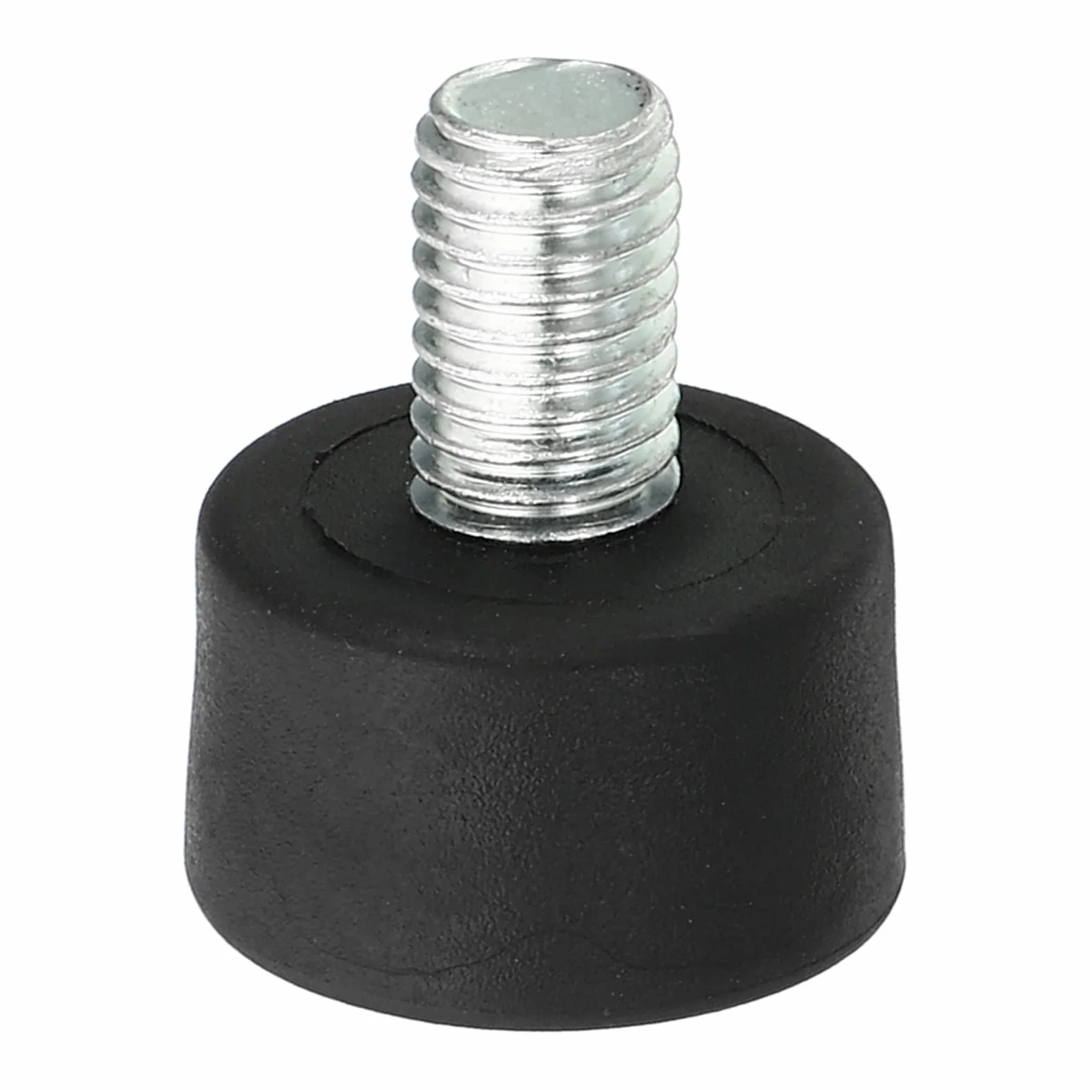 PATIKIL Uniwersalne gumowe nóżki statywu M8 x 2,8 cm, antypoślizgowe części zamienne do statywów aparatu, monopod, czarne