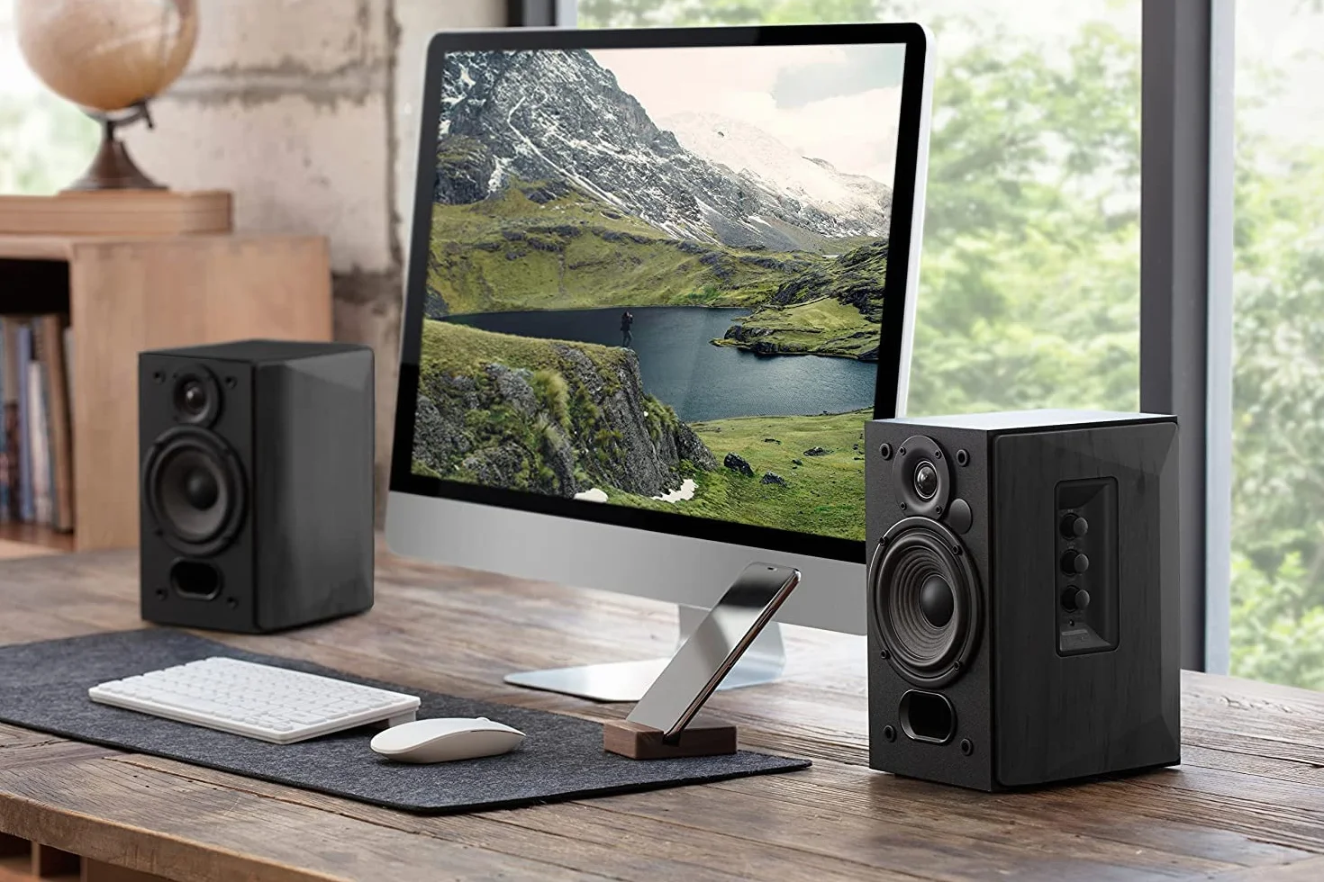 EDIFIER R1380DB Aktywne głośniki studio Bluetooth 5.1 APTX 42W czarny