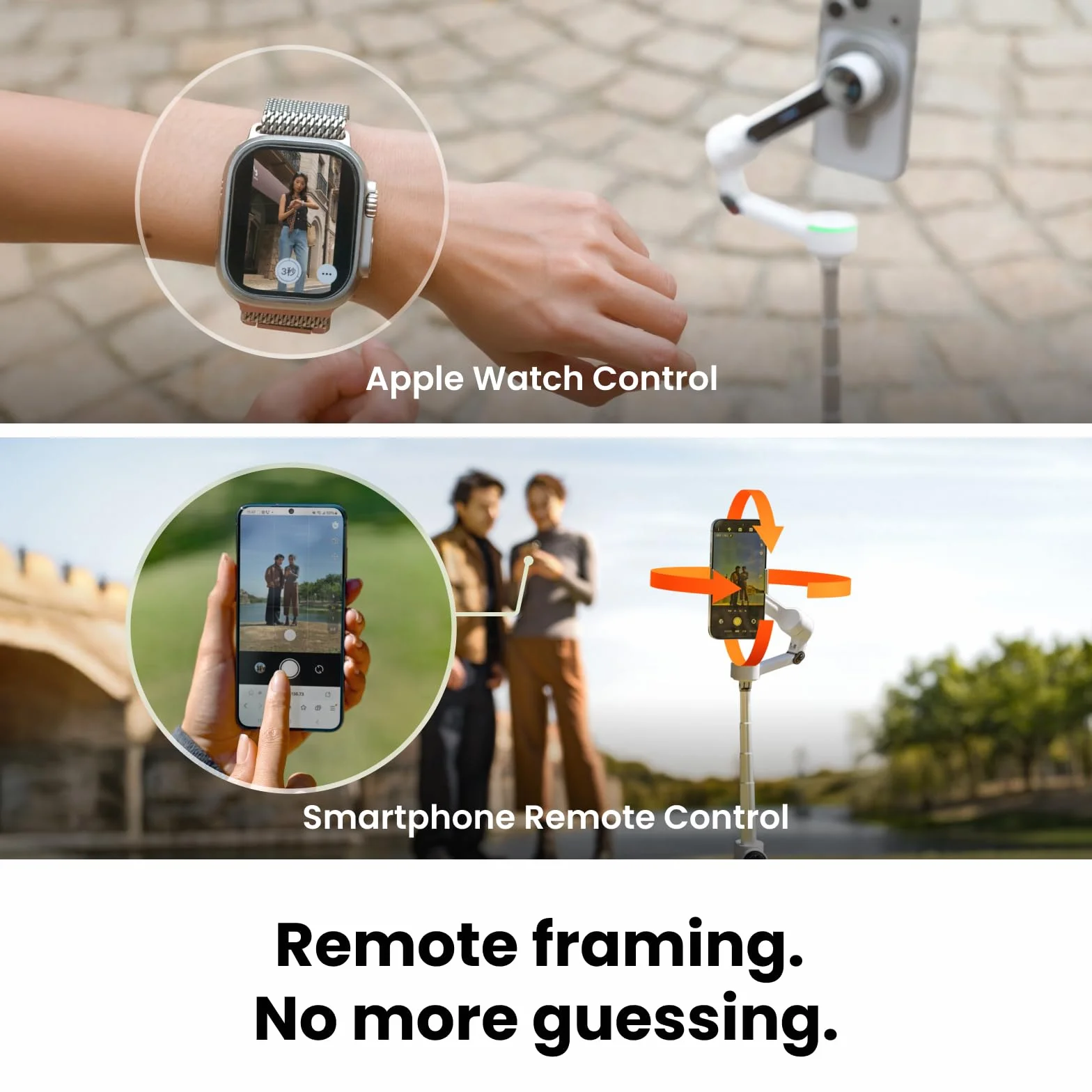 Insta360 Flow 2 Pro White składany stabilizator do telefonu AI z Apple DockKit, śledzenie 360° statyw do selfie