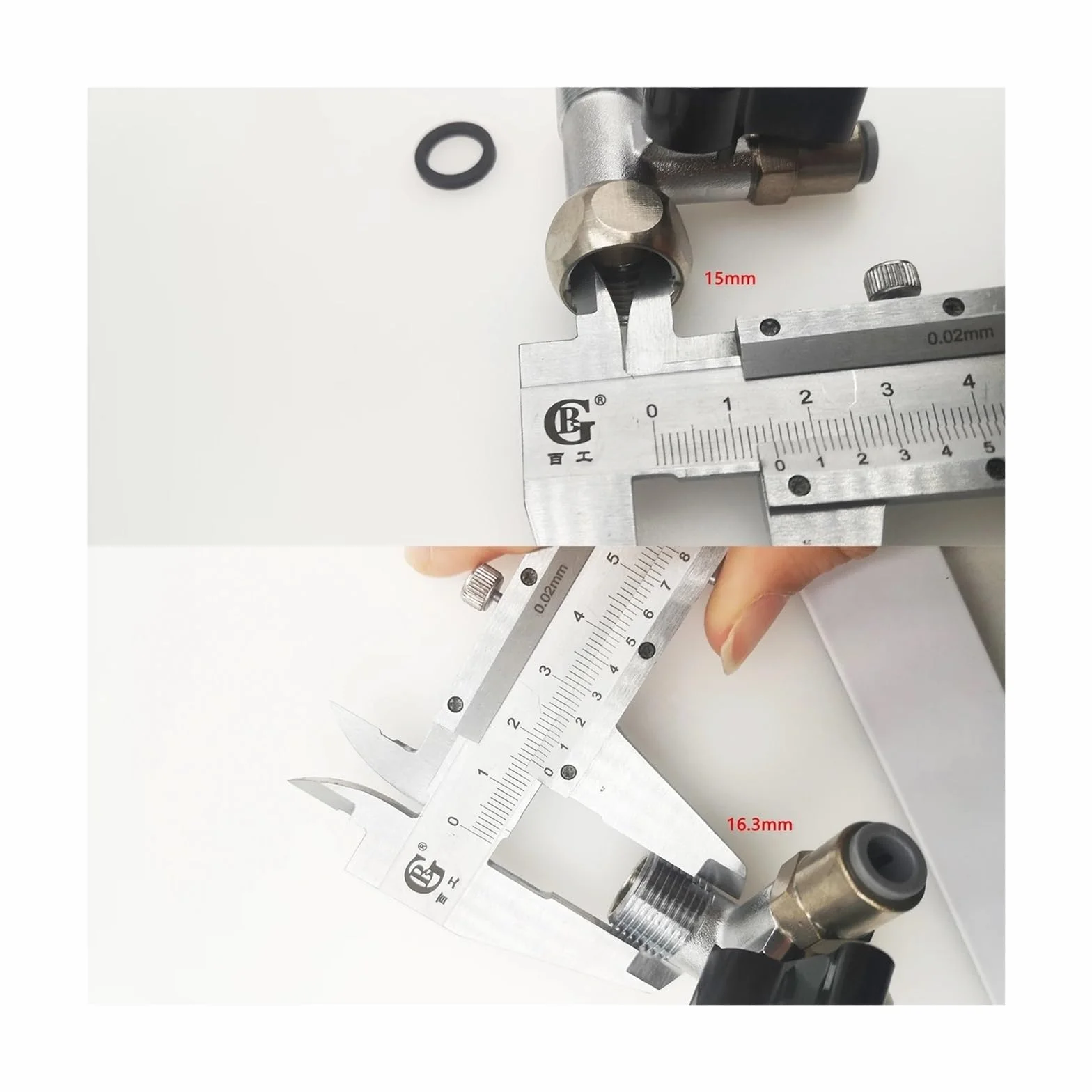 G3/8' do 1/4'' bezołowiowy adapter wody zasilającej RO, trójnik, zawór kulowy, zawór kulowy odcinający, przyłącze, filtr wody RO(10pcs)
