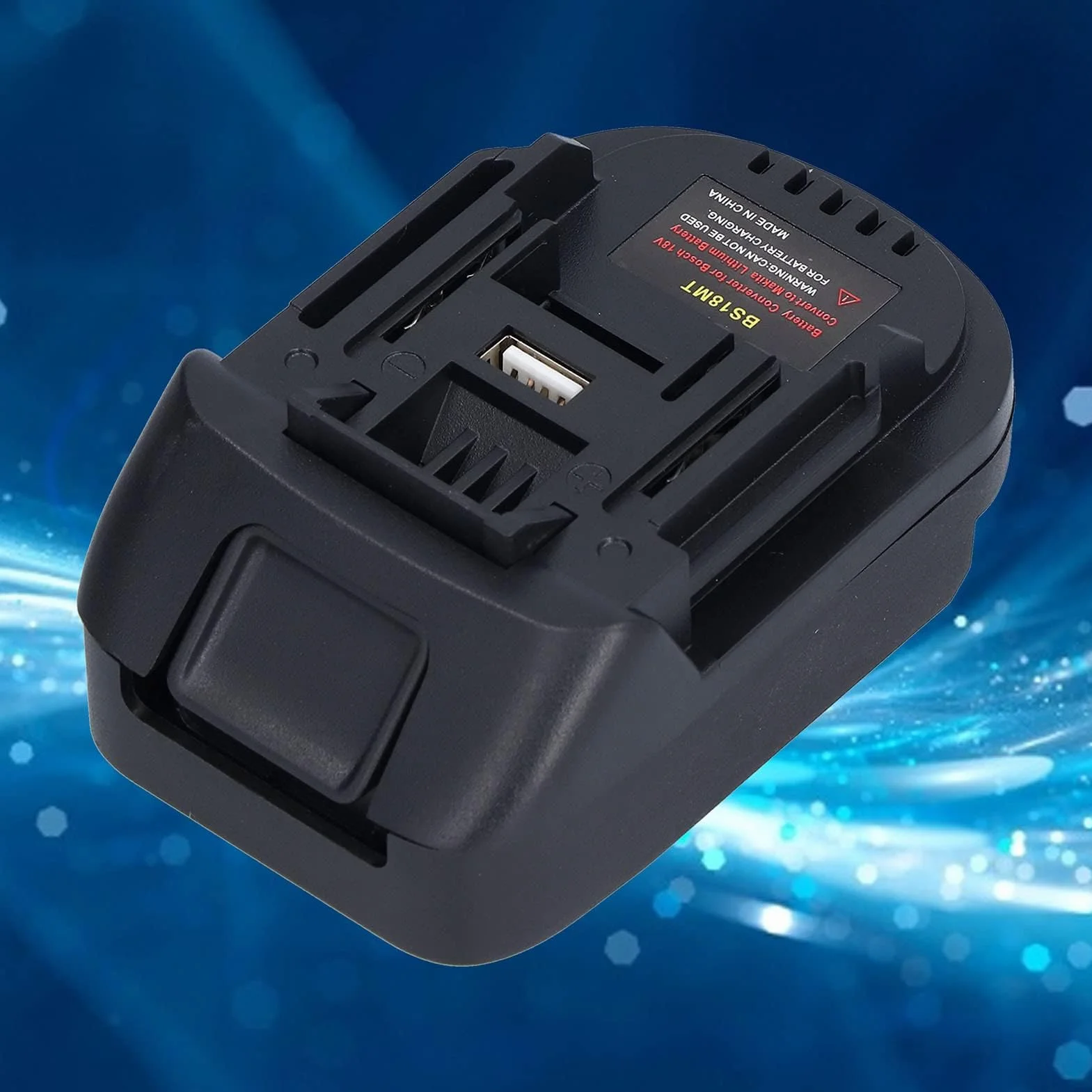 Adapter Akumulatora BS18MT Konwersja do Bosch 18 V na Elektronarzędzie z ładowaniem USB 5 V 2.1A