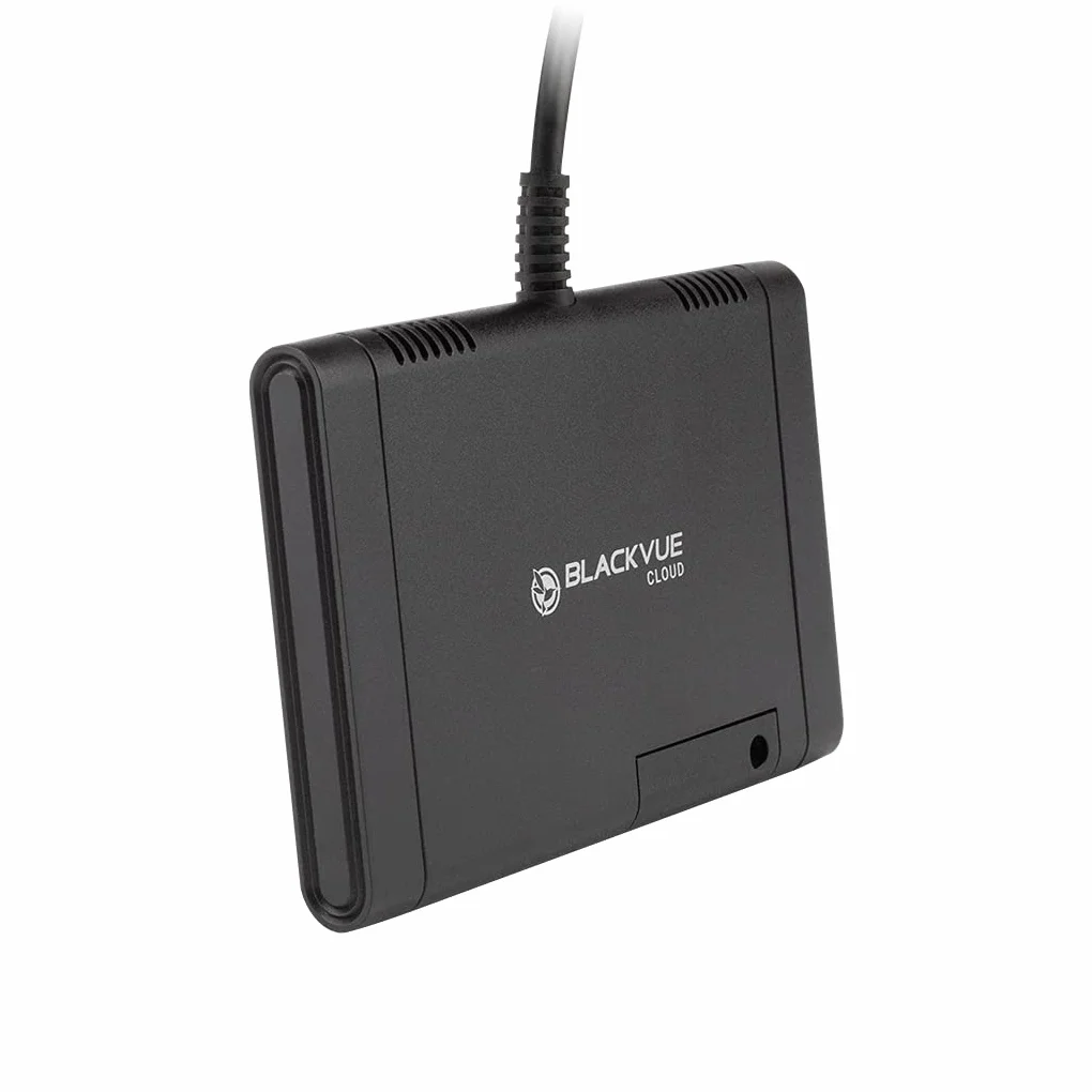 BlackVue CM100LTE Dash Cam Accessory UK Edition - moduł łączności 4G LTE Always-On Cloud do kamer DR770X i DR970X - zawiera bezpłatną kartę SIM SMARTY, czarny